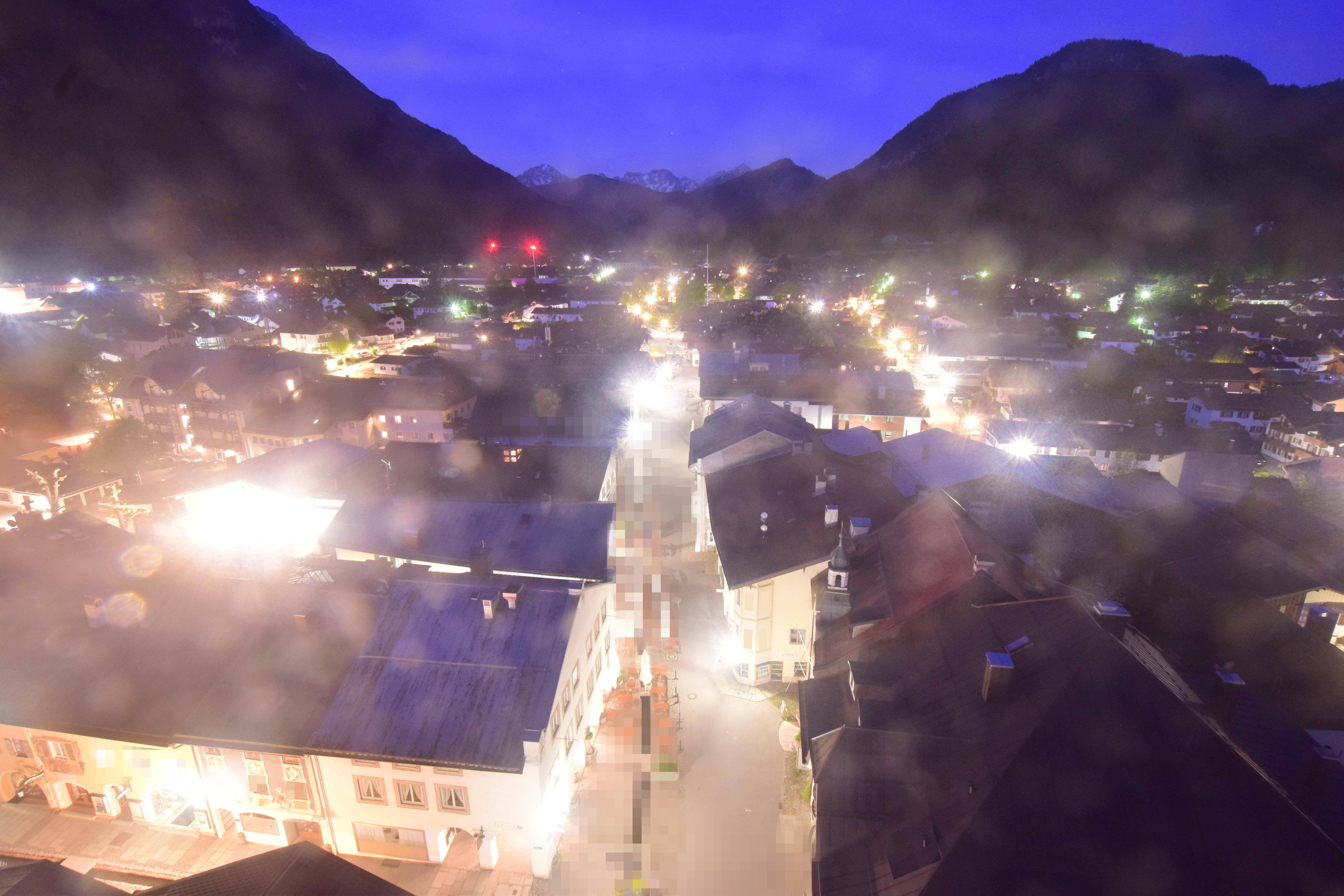 Archiv Foto Webcam Karwendel Mittenwald - Kirche