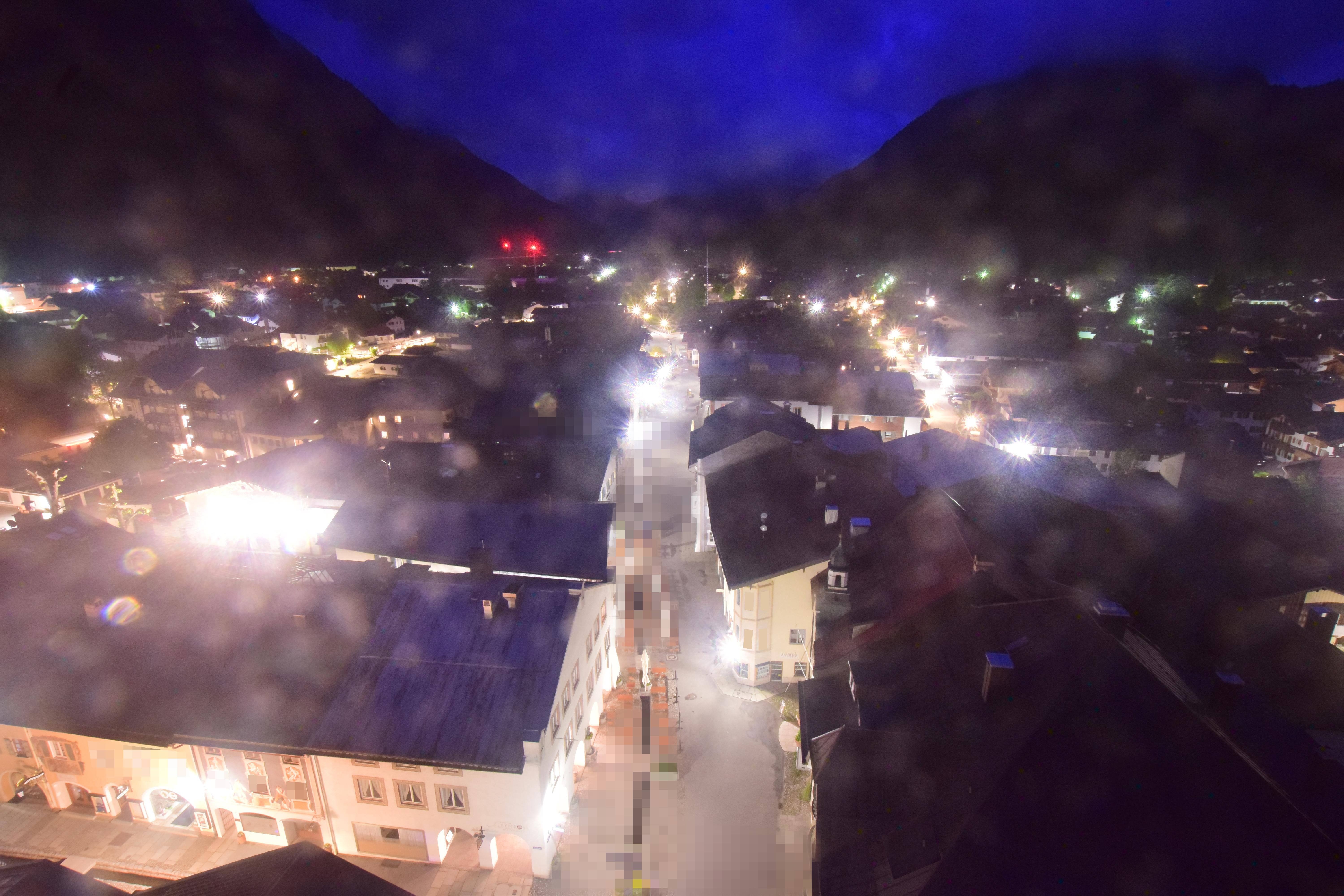 Archiv Foto Webcam Karwendel Mittenwald - Kirche