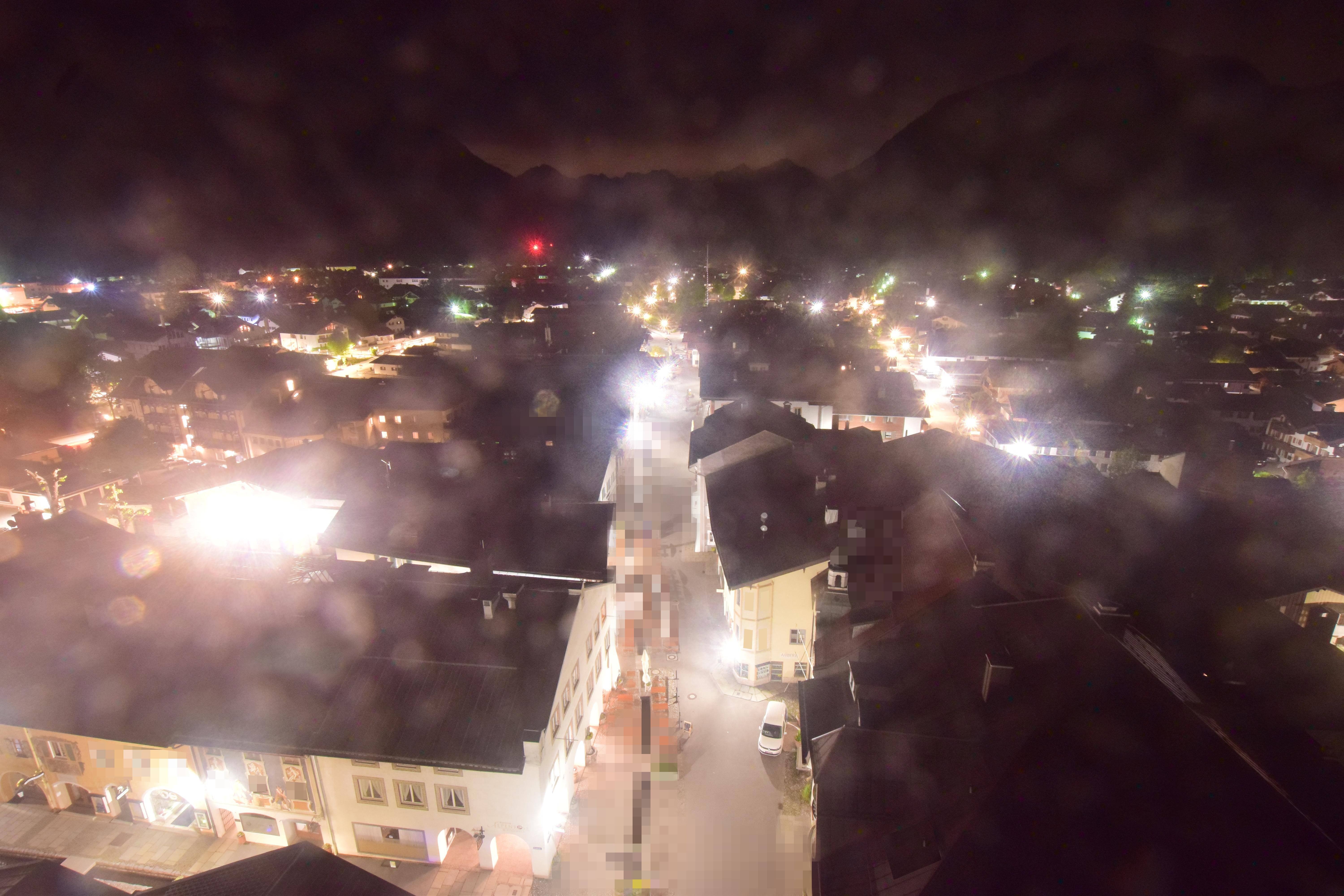 Archiv Foto Webcam Karwendel Mittenwald - Kirche