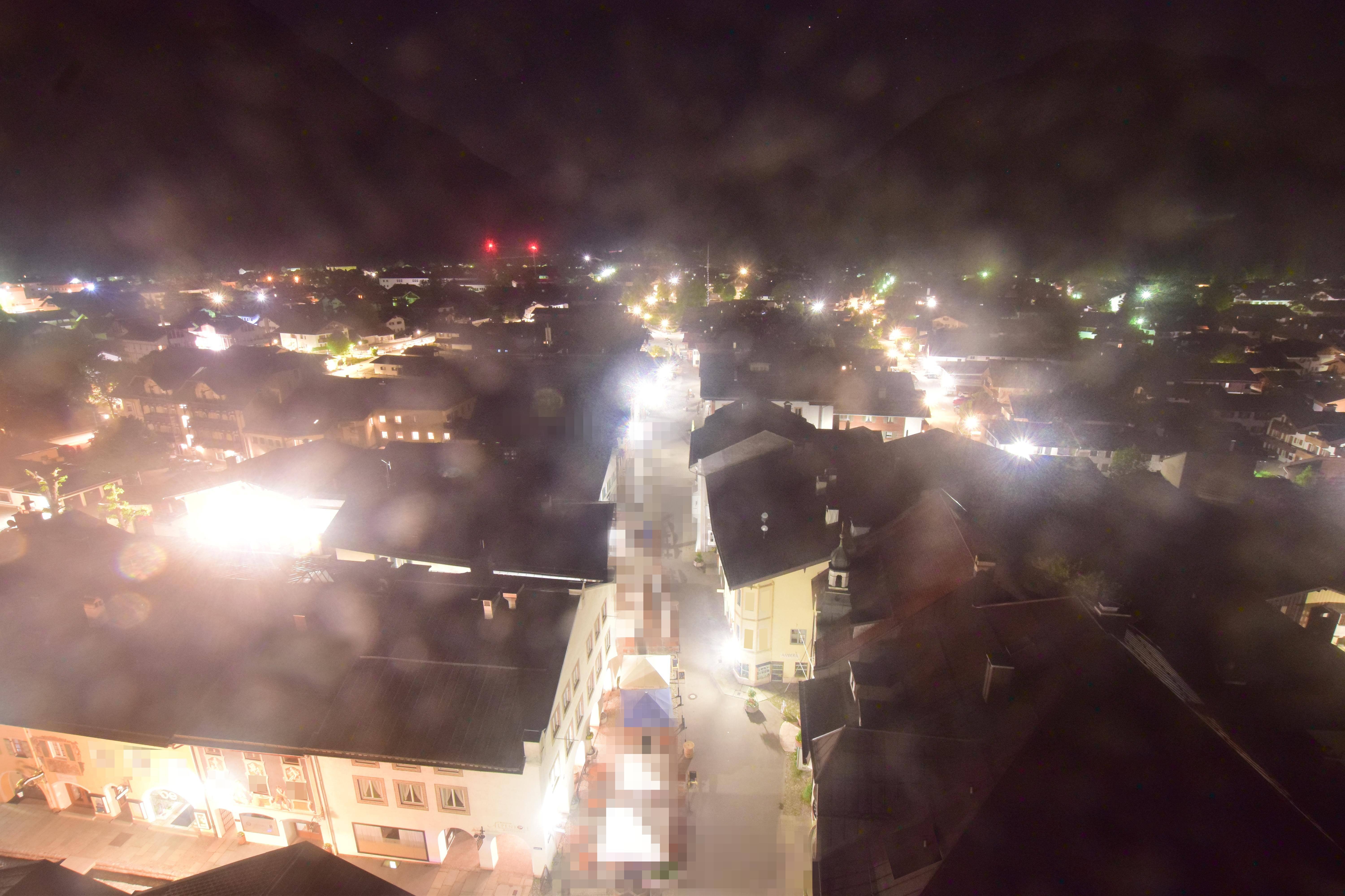 Archiv Foto Webcam Karwendel Mittenwald - Kirche