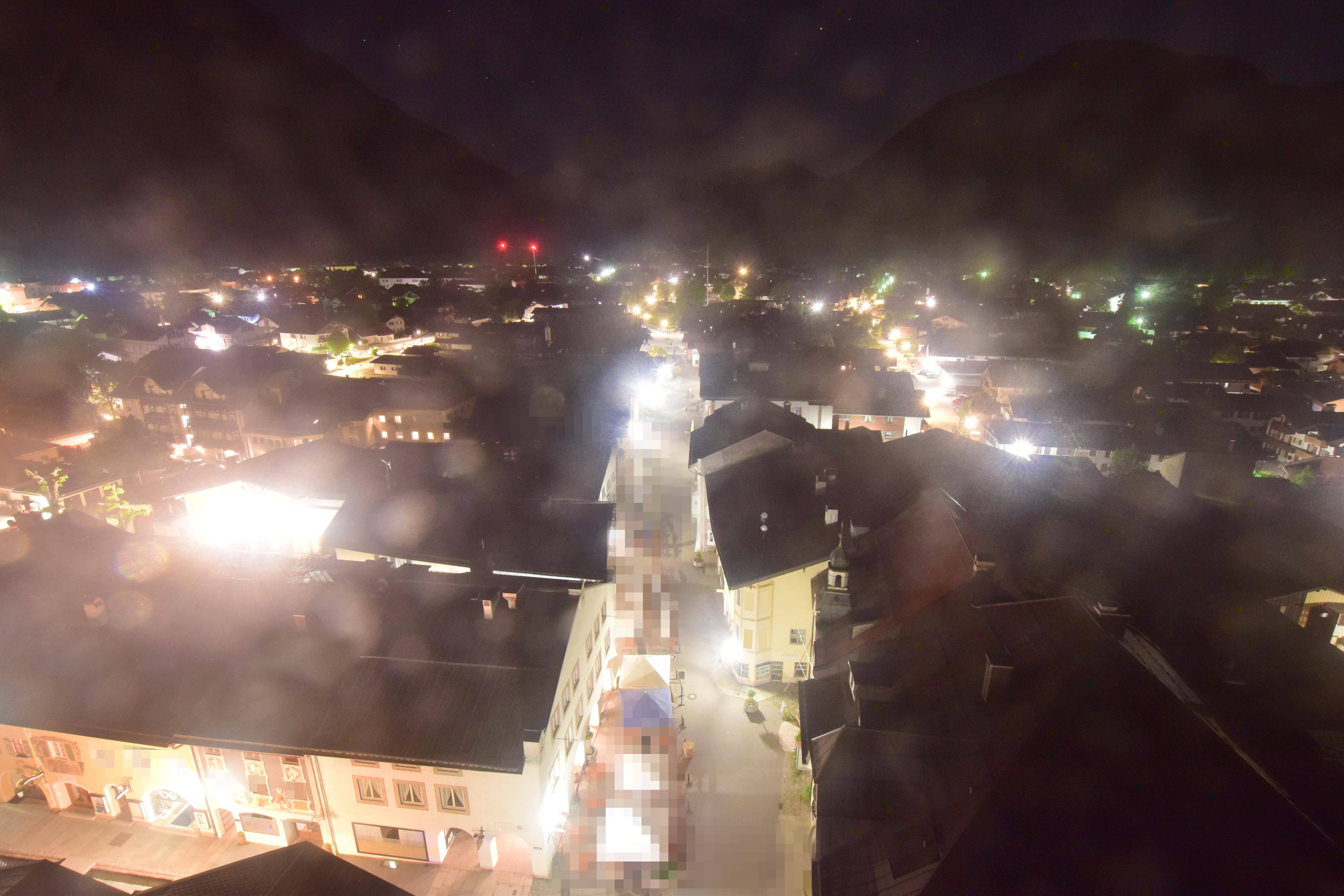 Archiv Foto Webcam Karwendel Mittenwald - Kirche