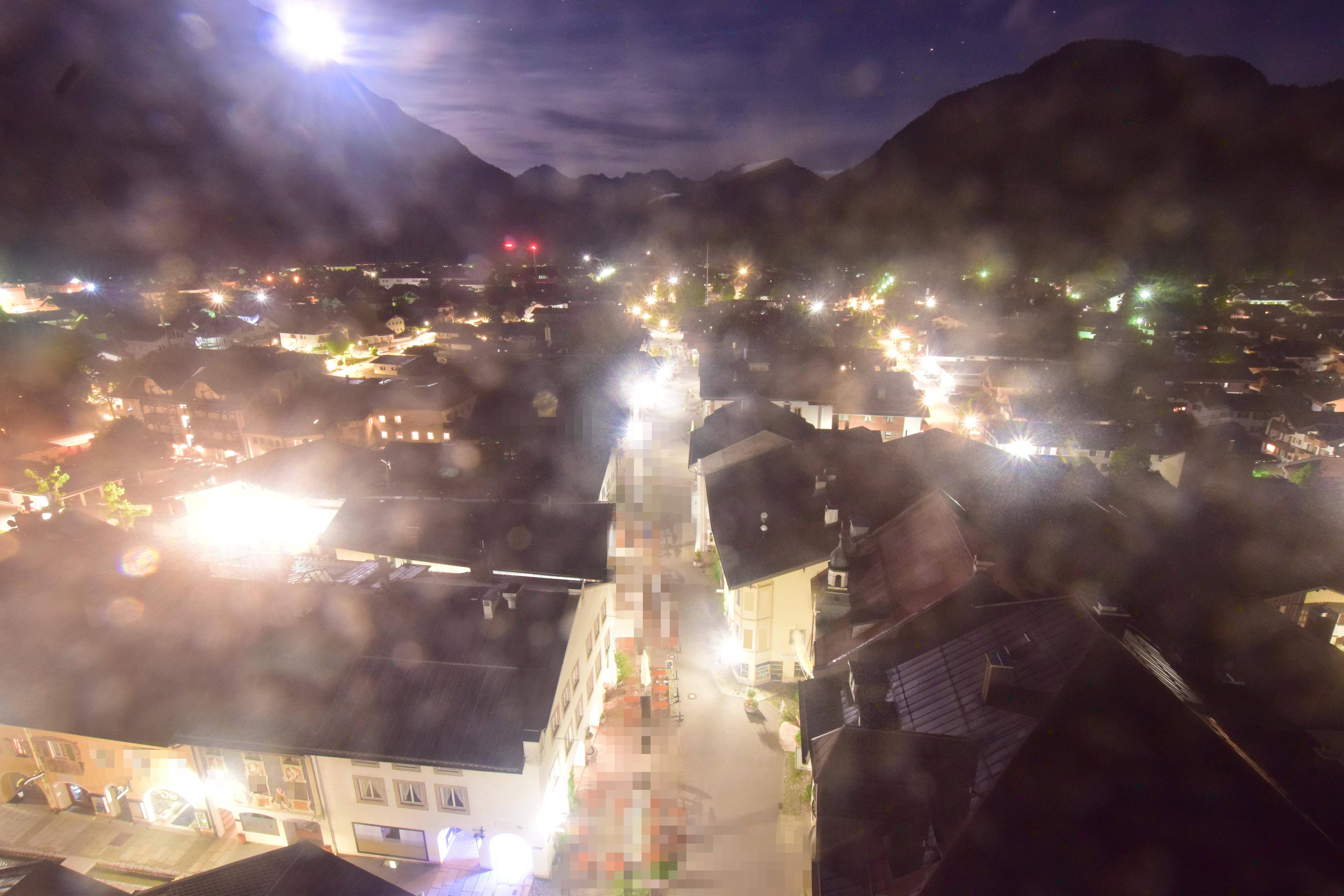 Archiv Foto Webcam Karwendel Mittenwald - Kirche