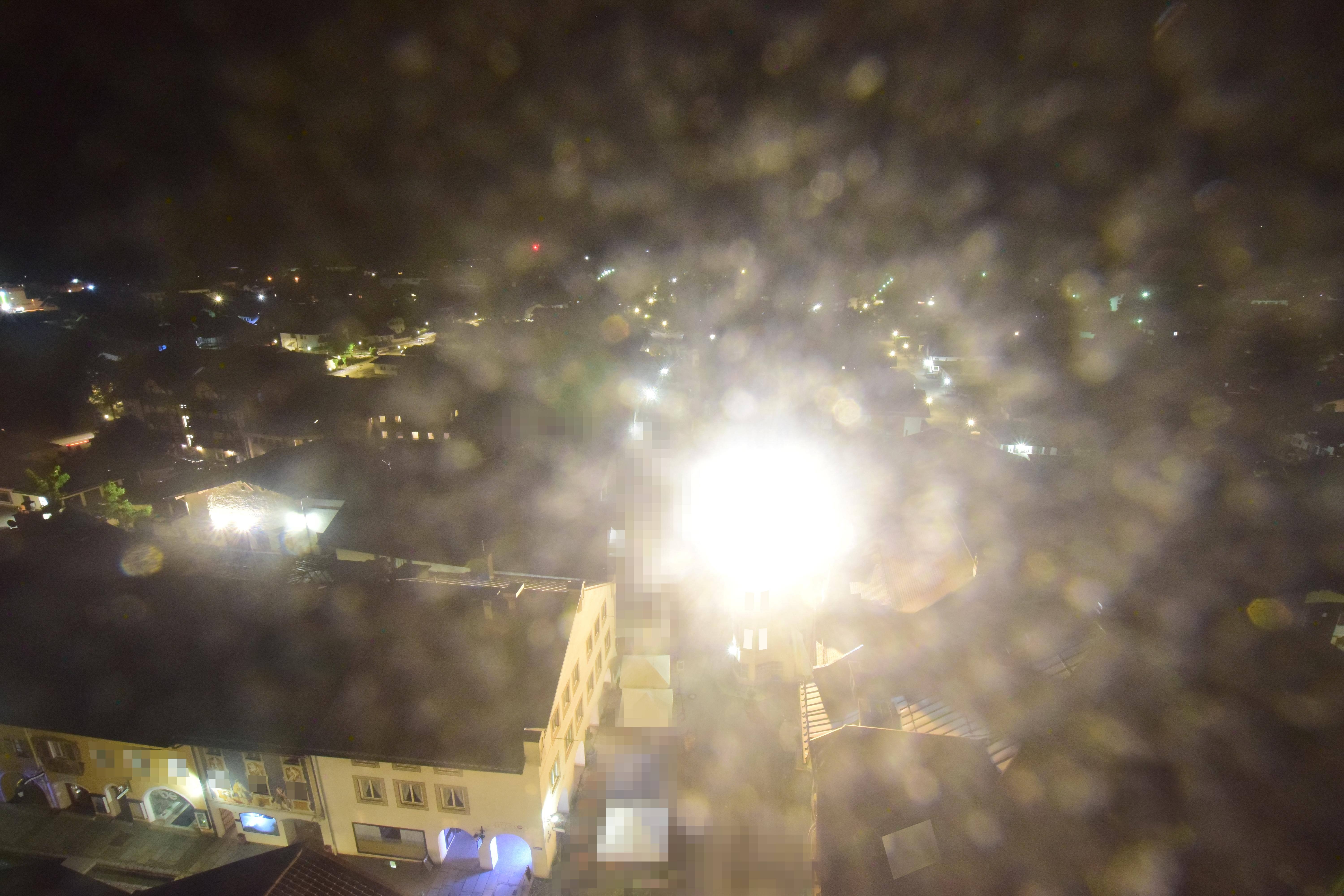 Archiv Foto Webcam Karwendel Mittenwald - Kirche