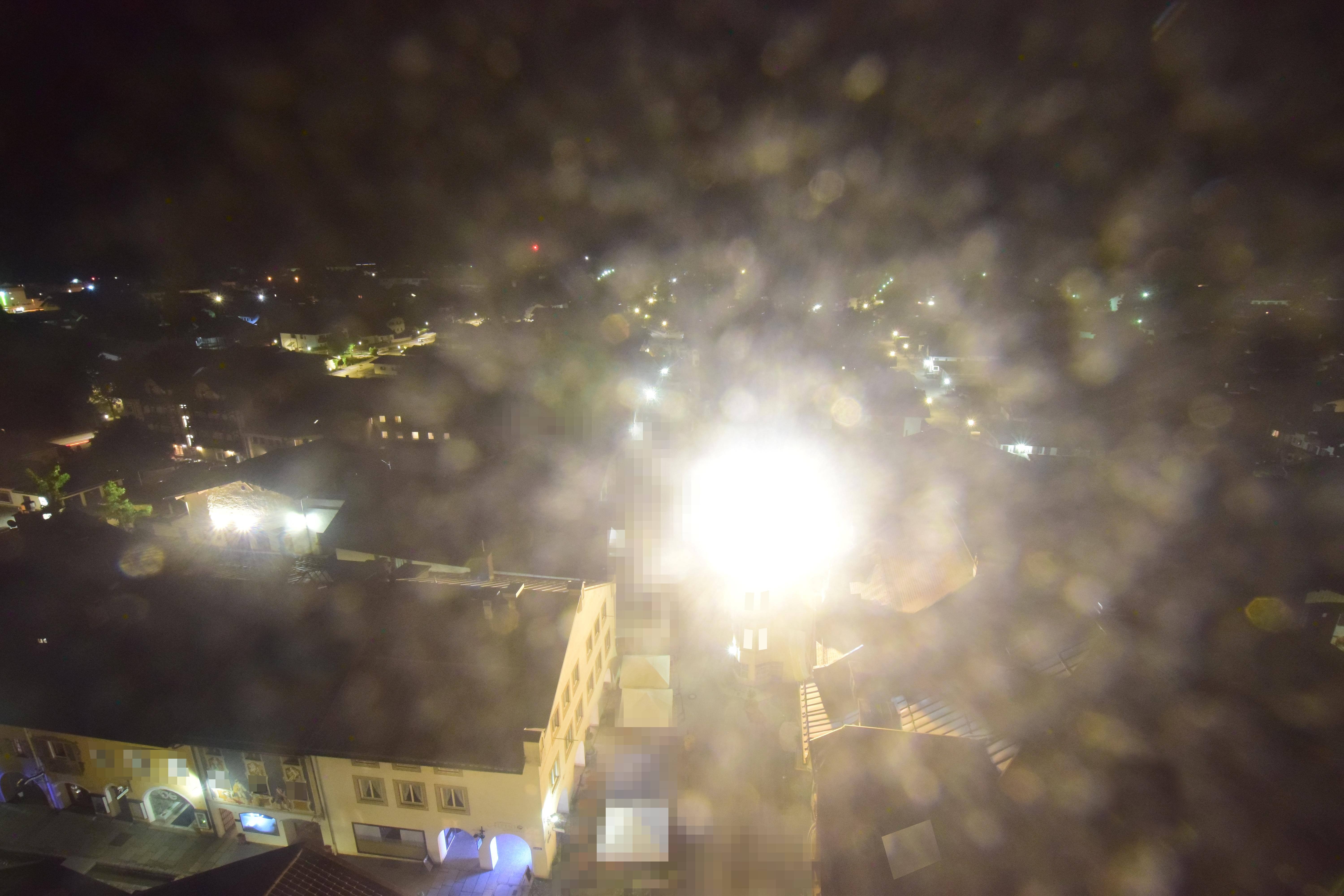 Archiv Foto Webcam Karwendel Mittenwald - Kirche