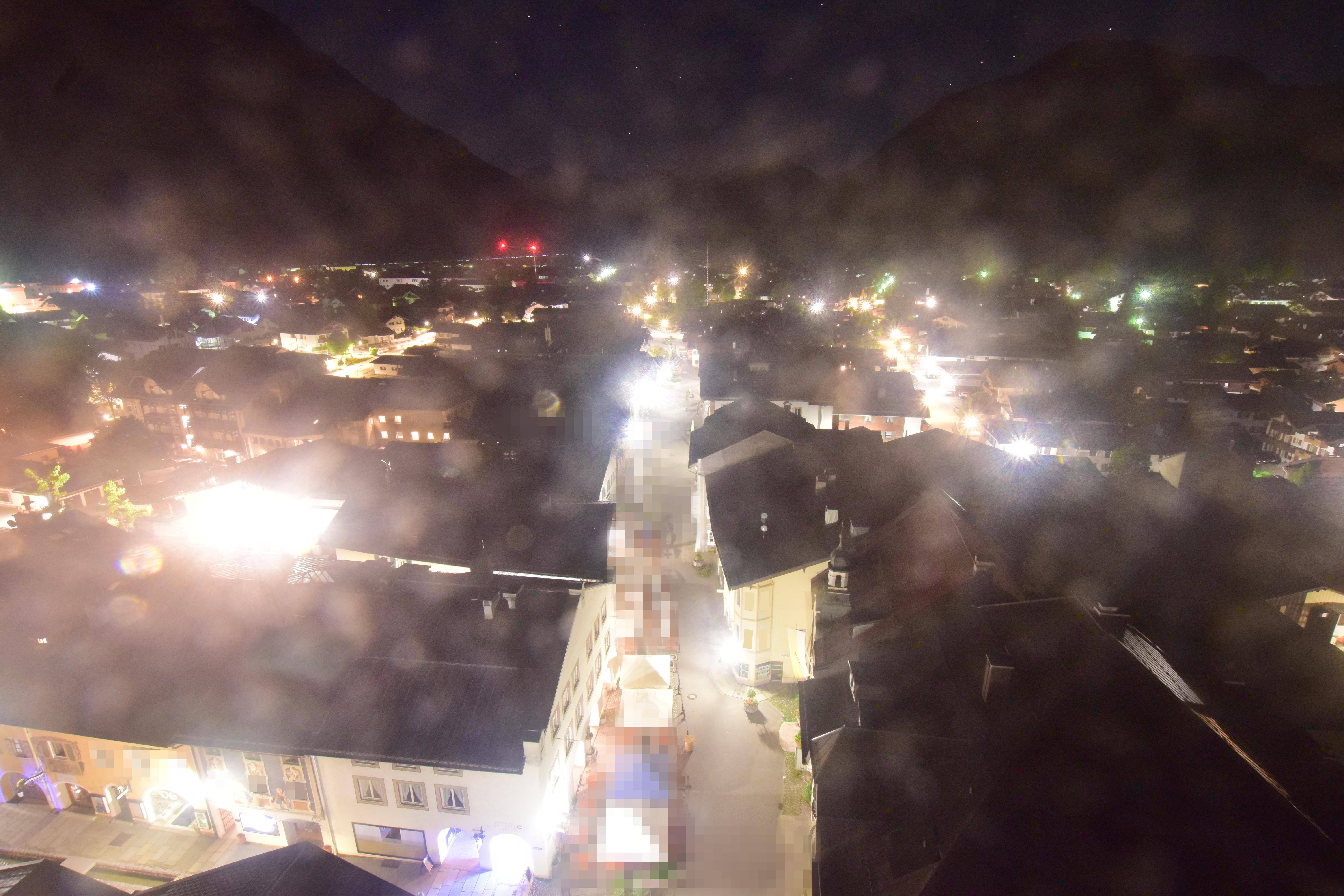 Archiv Foto Webcam Karwendel Mittenwald - Kirche