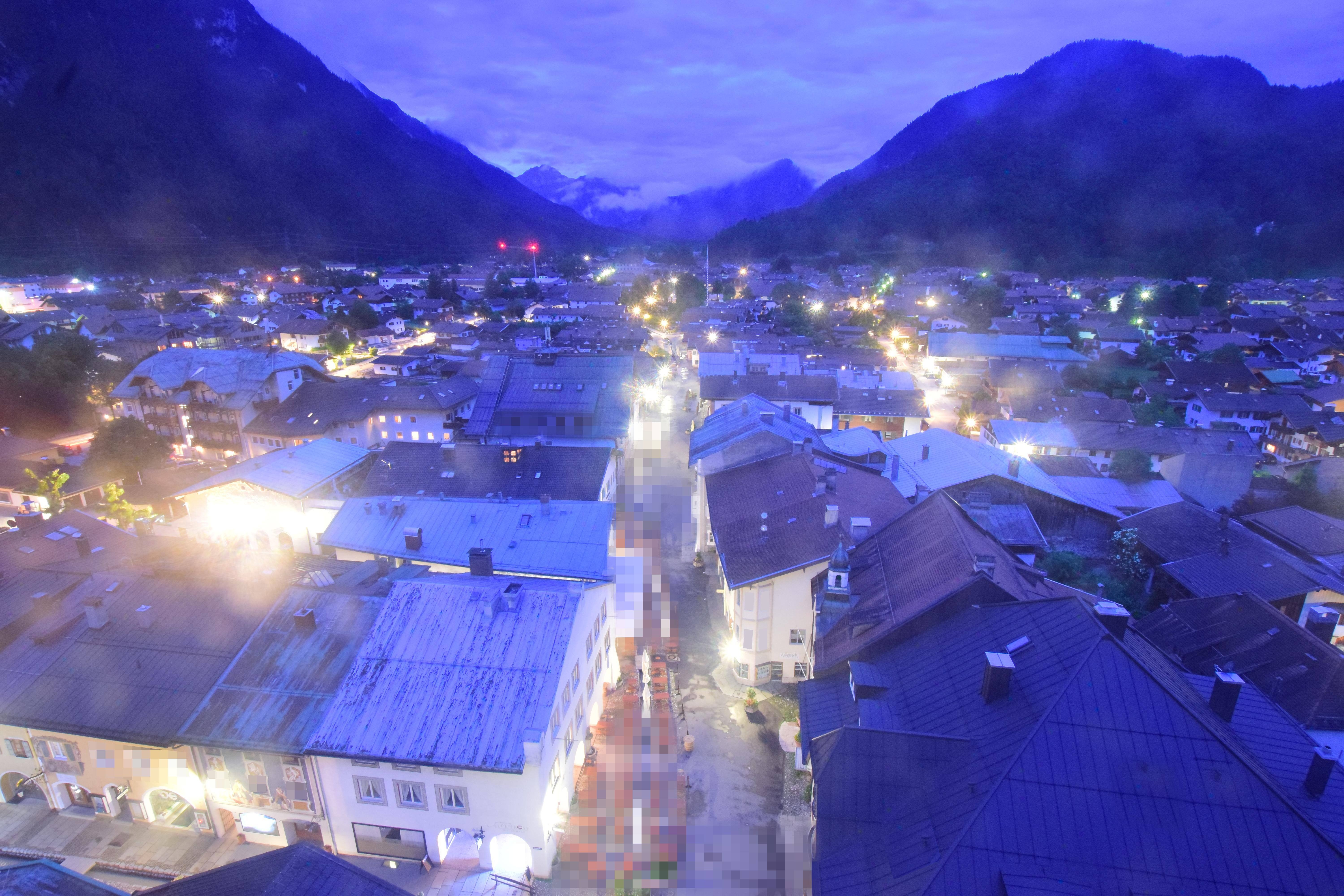Archiv Foto Webcam Karwendel Mittenwald - Kirche
