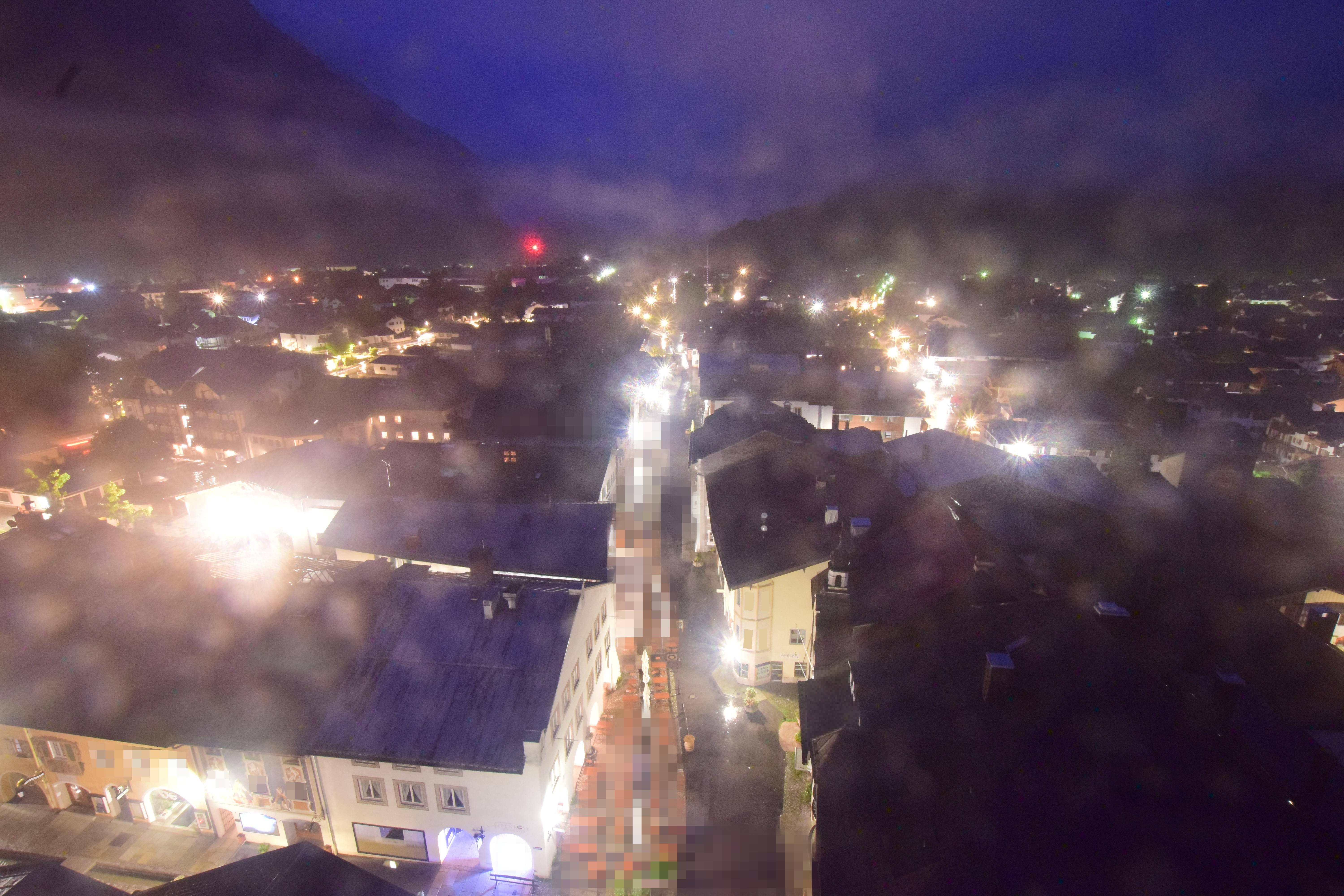 Archiv Foto Webcam Karwendel Mittenwald - Kirche