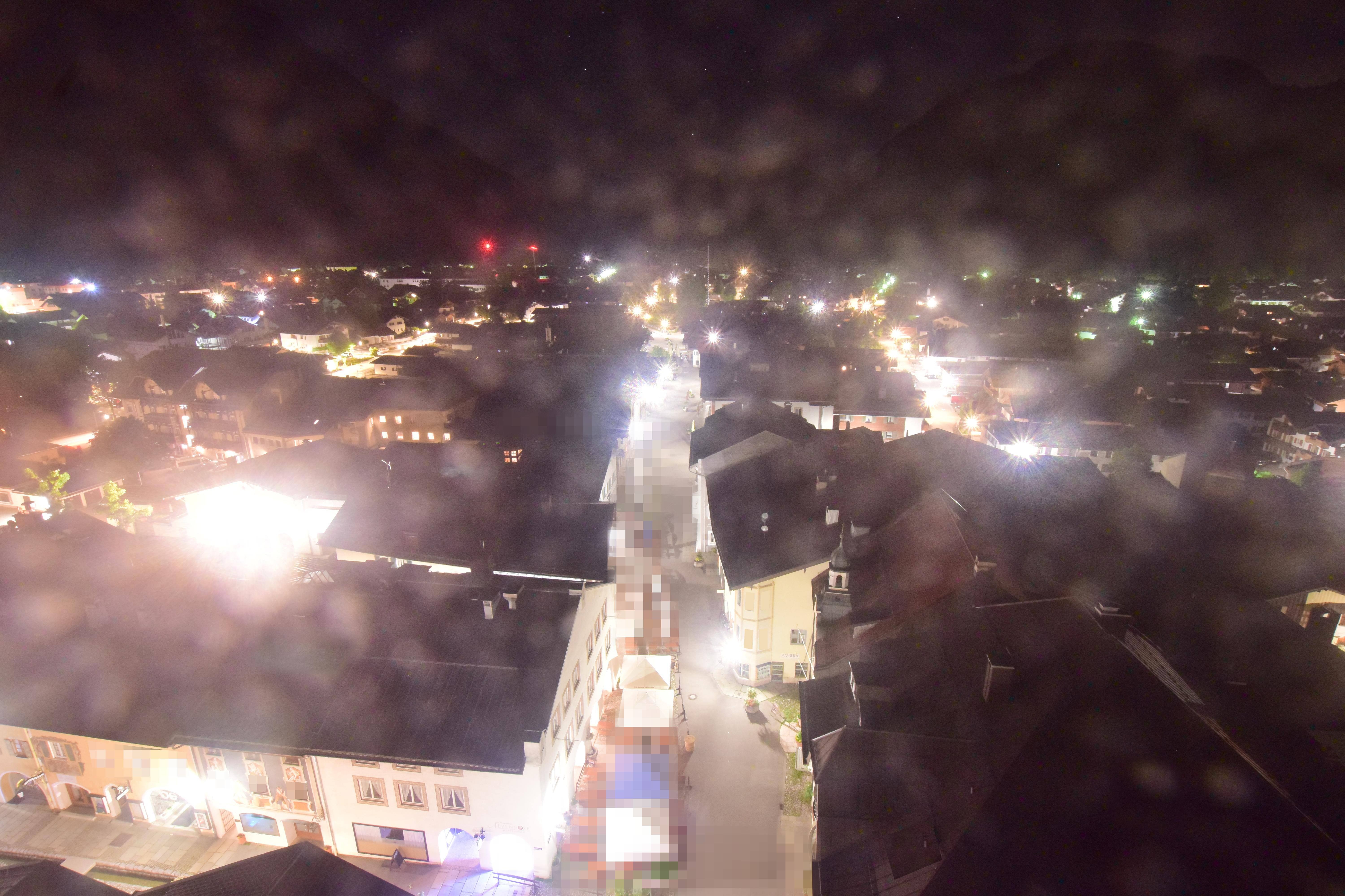 Archiv Foto Webcam Karwendel Mittenwald - Kirche