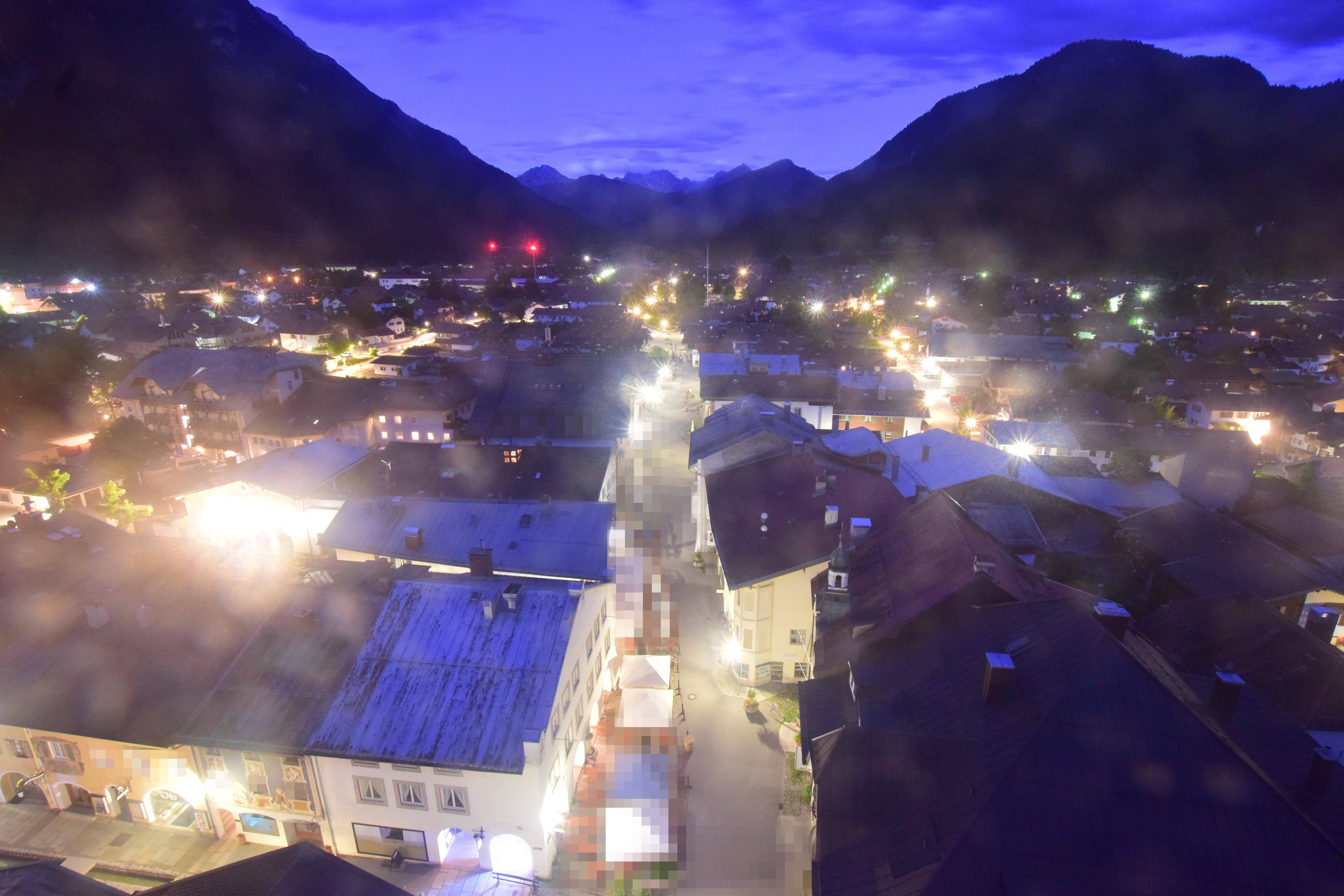 Archiv Foto Webcam Karwendel Mittenwald - Kirche