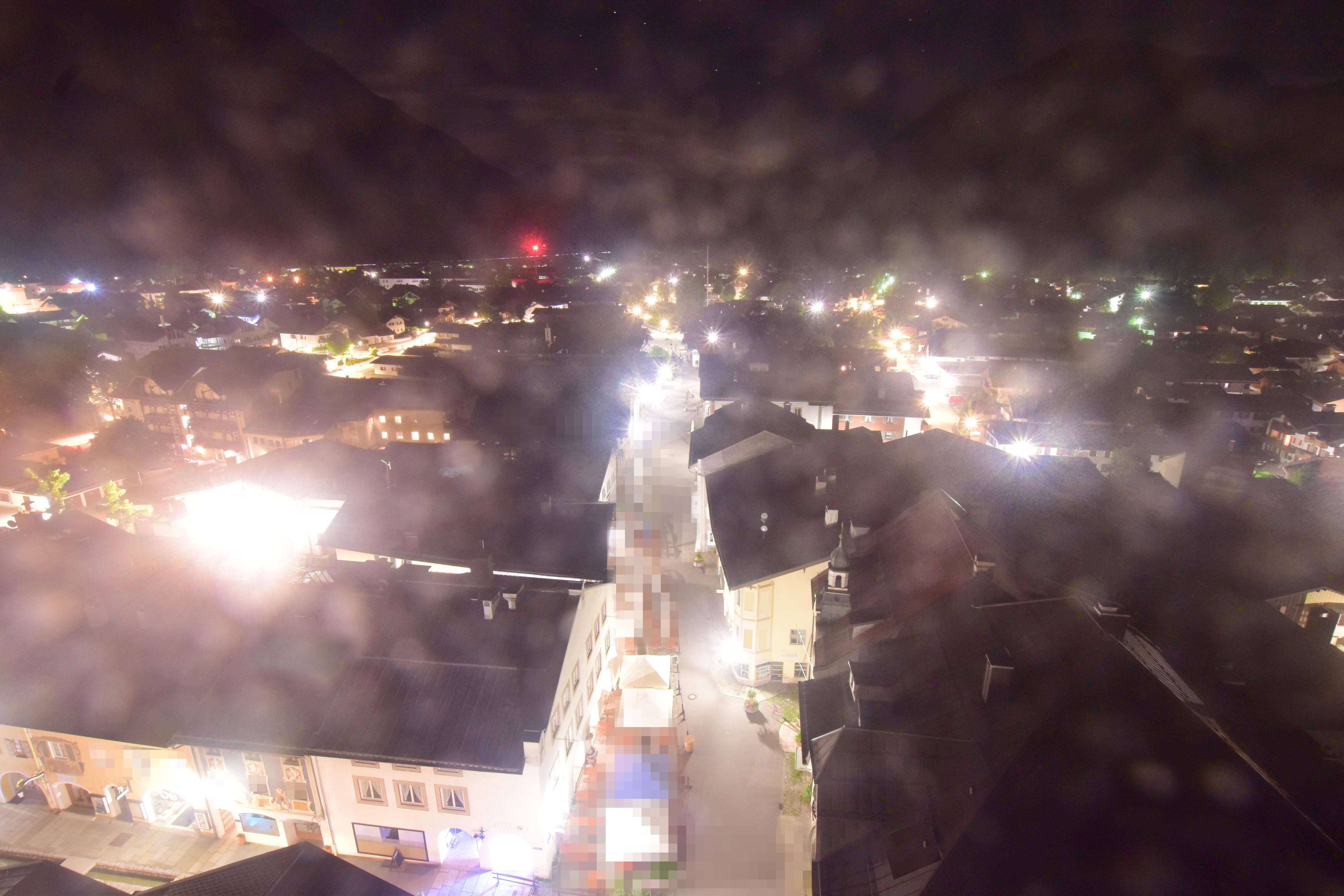 Archived image Webcam Karwendel Mittenwald - Church