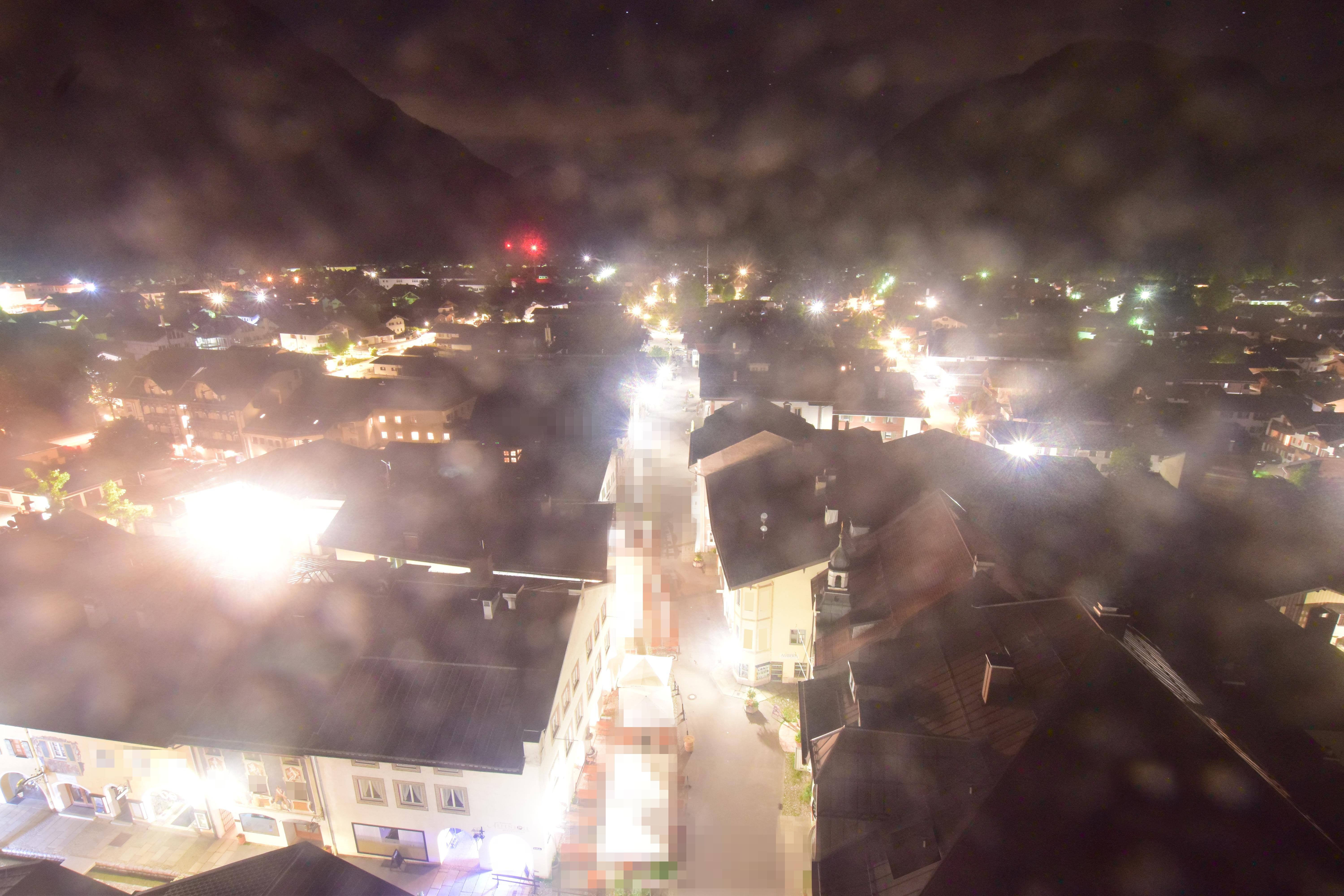Archiv Foto Webcam Karwendel Mittenwald - Kirche