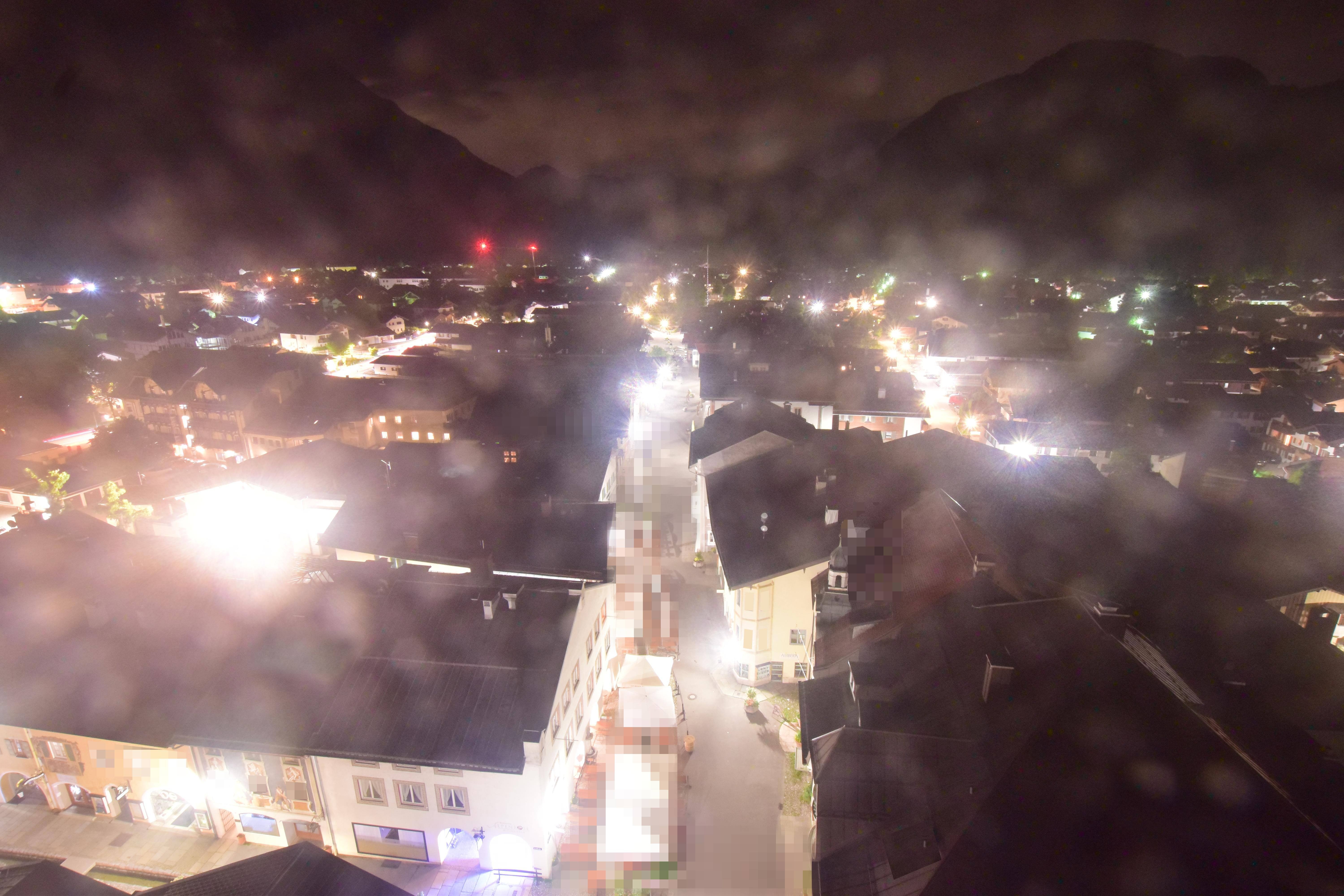 Archiv Foto Webcam Karwendel Mittenwald - Kirche