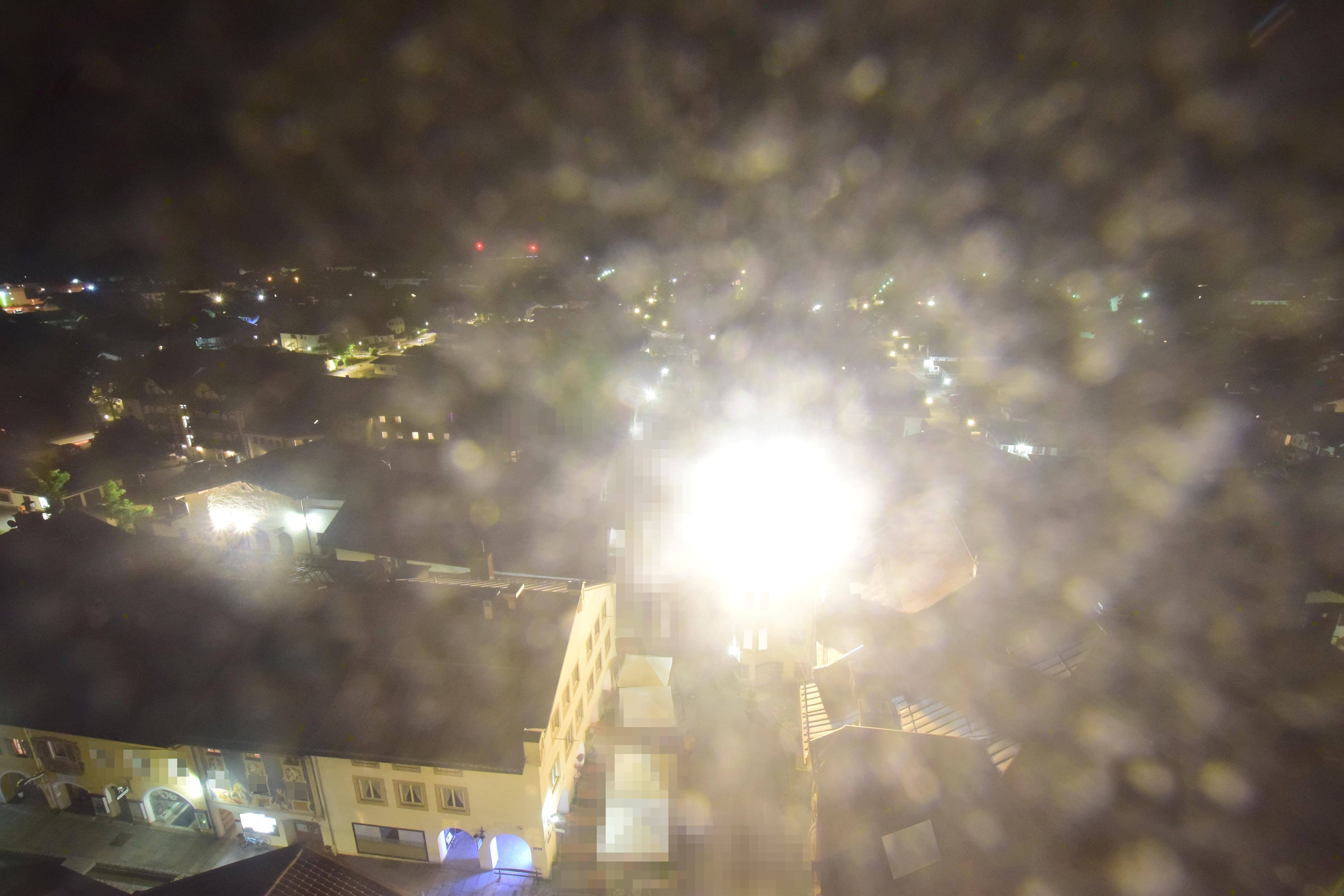 Archiv Foto Webcam Karwendel Mittenwald - Kirche