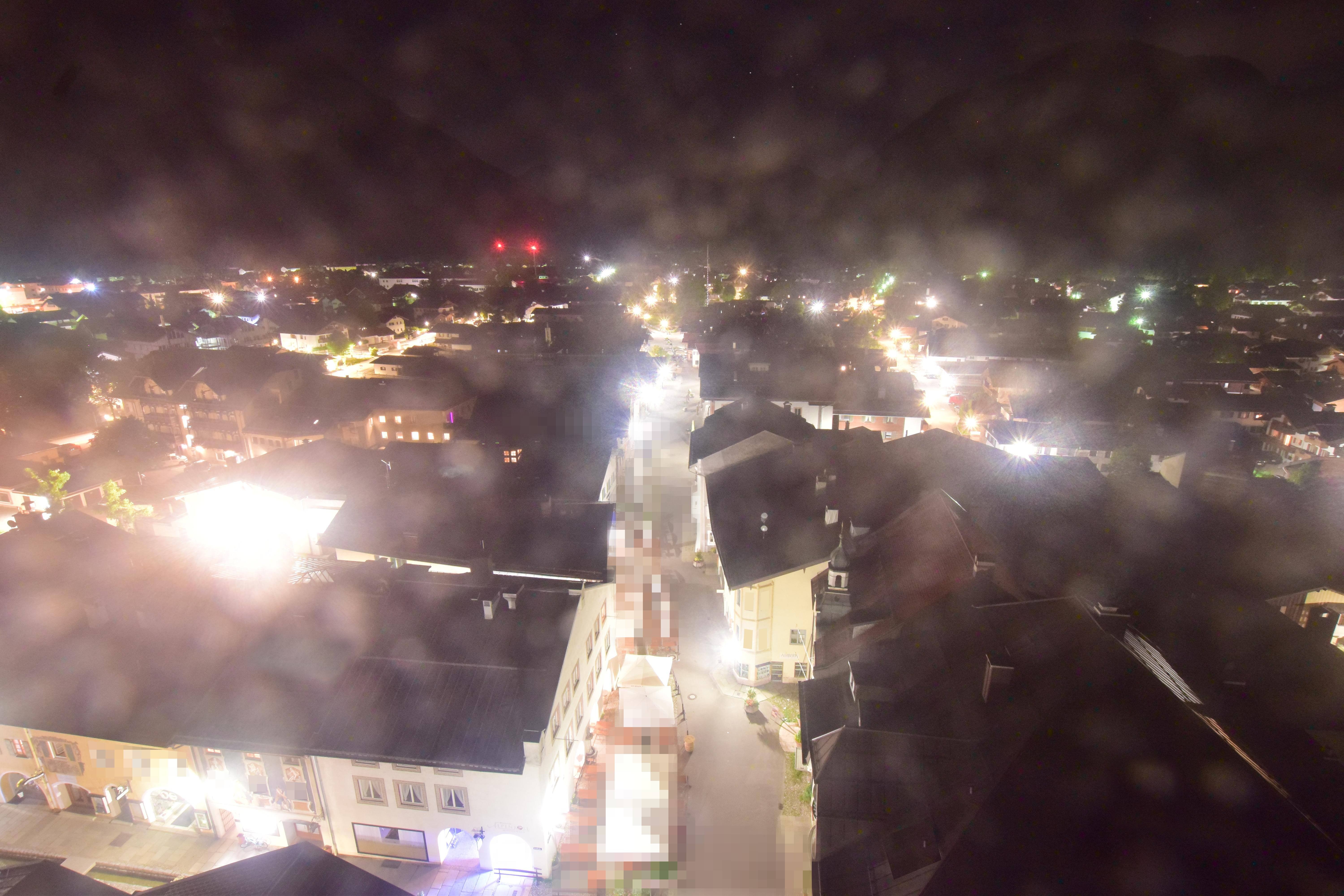 Archiv Foto Webcam Karwendel Mittenwald - Kirche