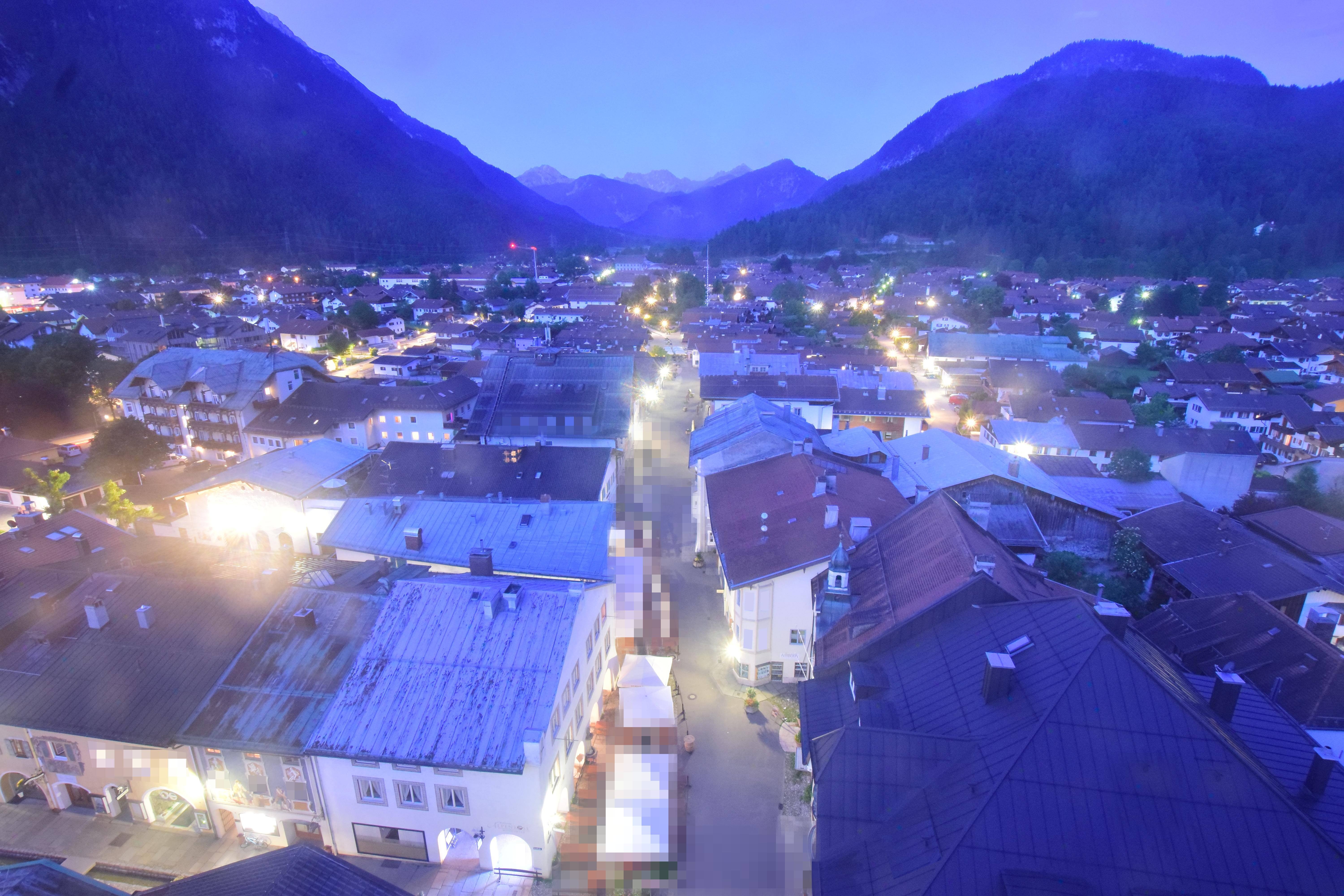 Archiv Foto Webcam Karwendel Mittenwald - Kirche