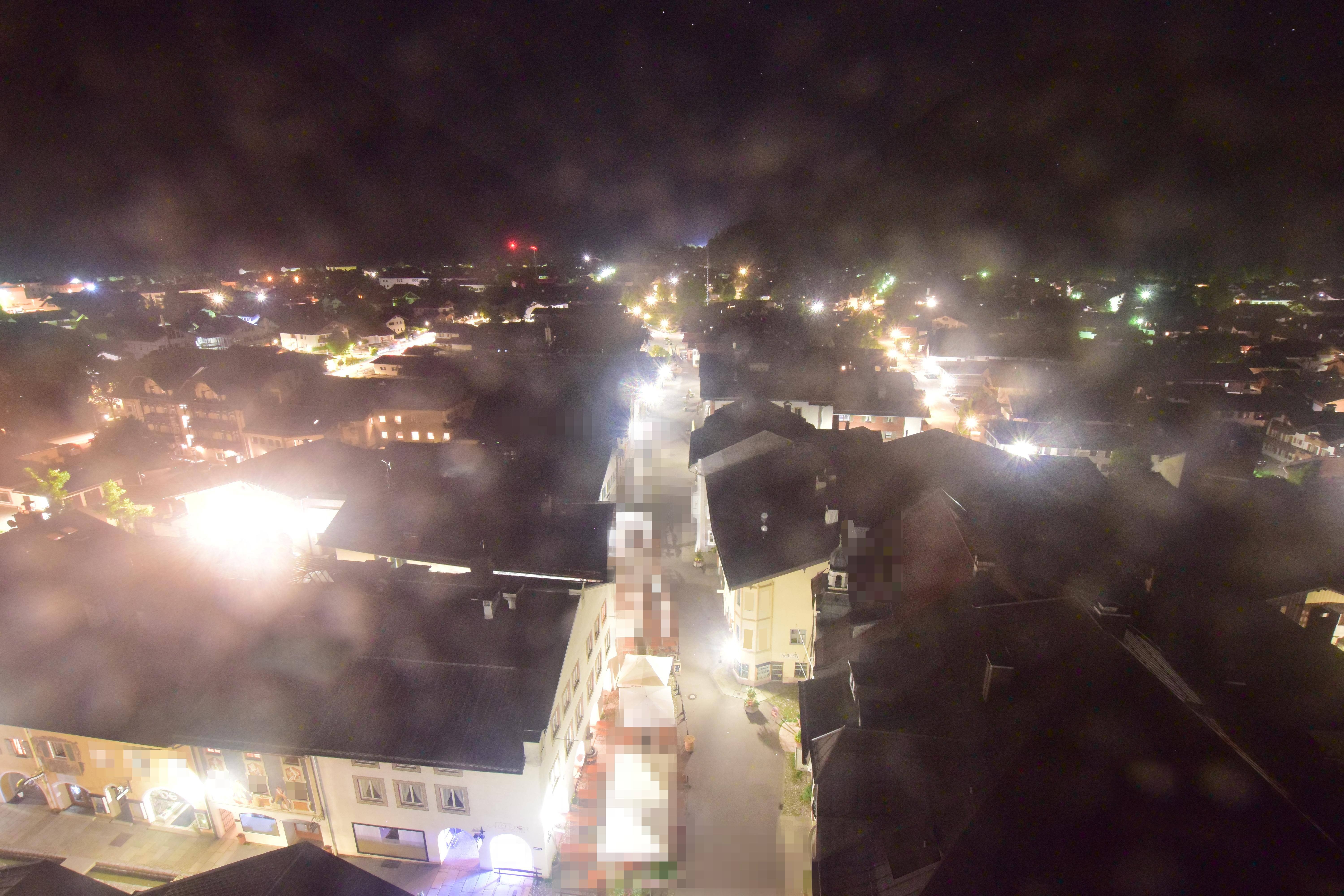 Archiv Foto Webcam Karwendel Mittenwald - Kirche