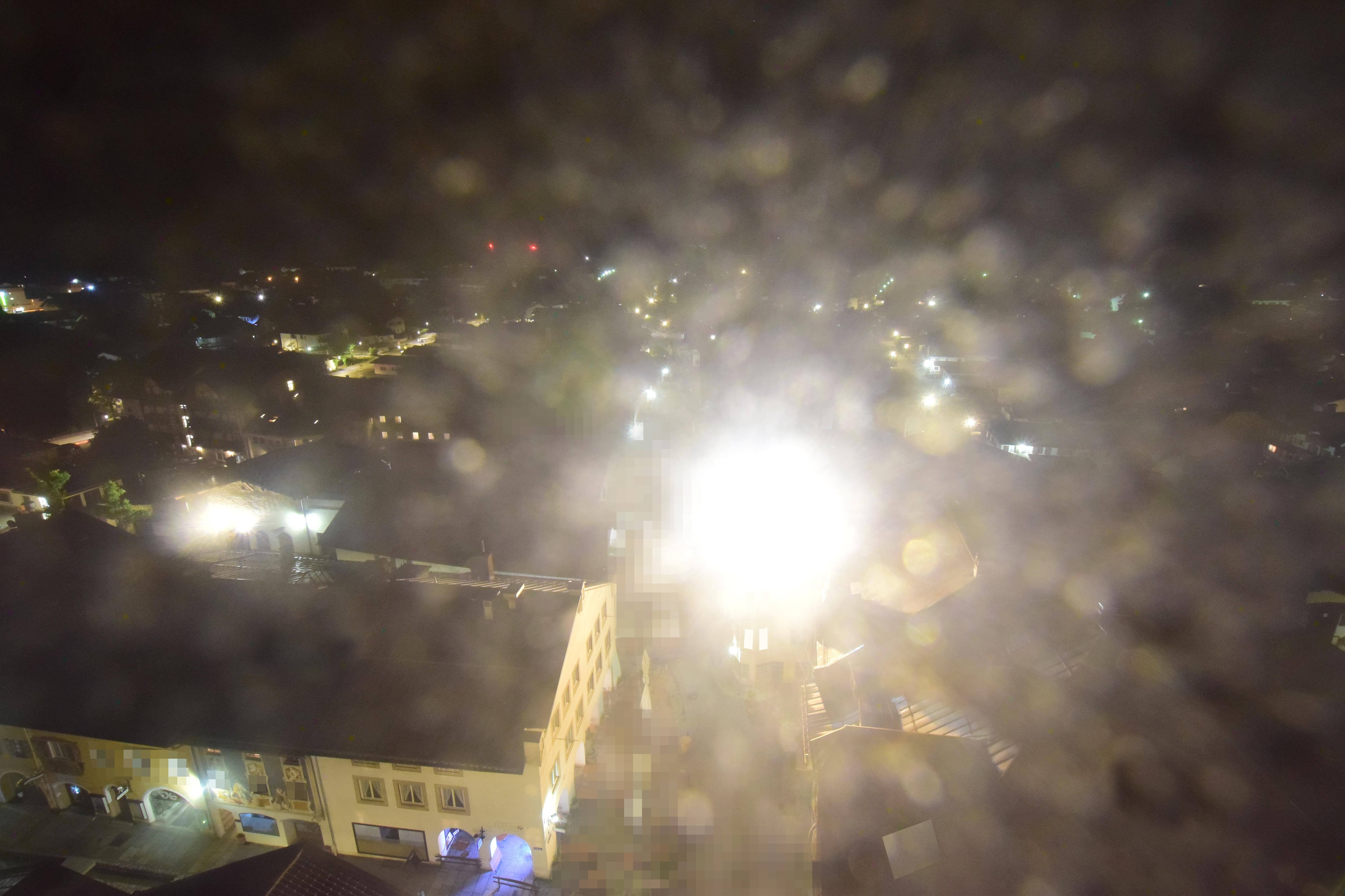Archiv Foto Webcam Karwendel Mittenwald - Kirche
