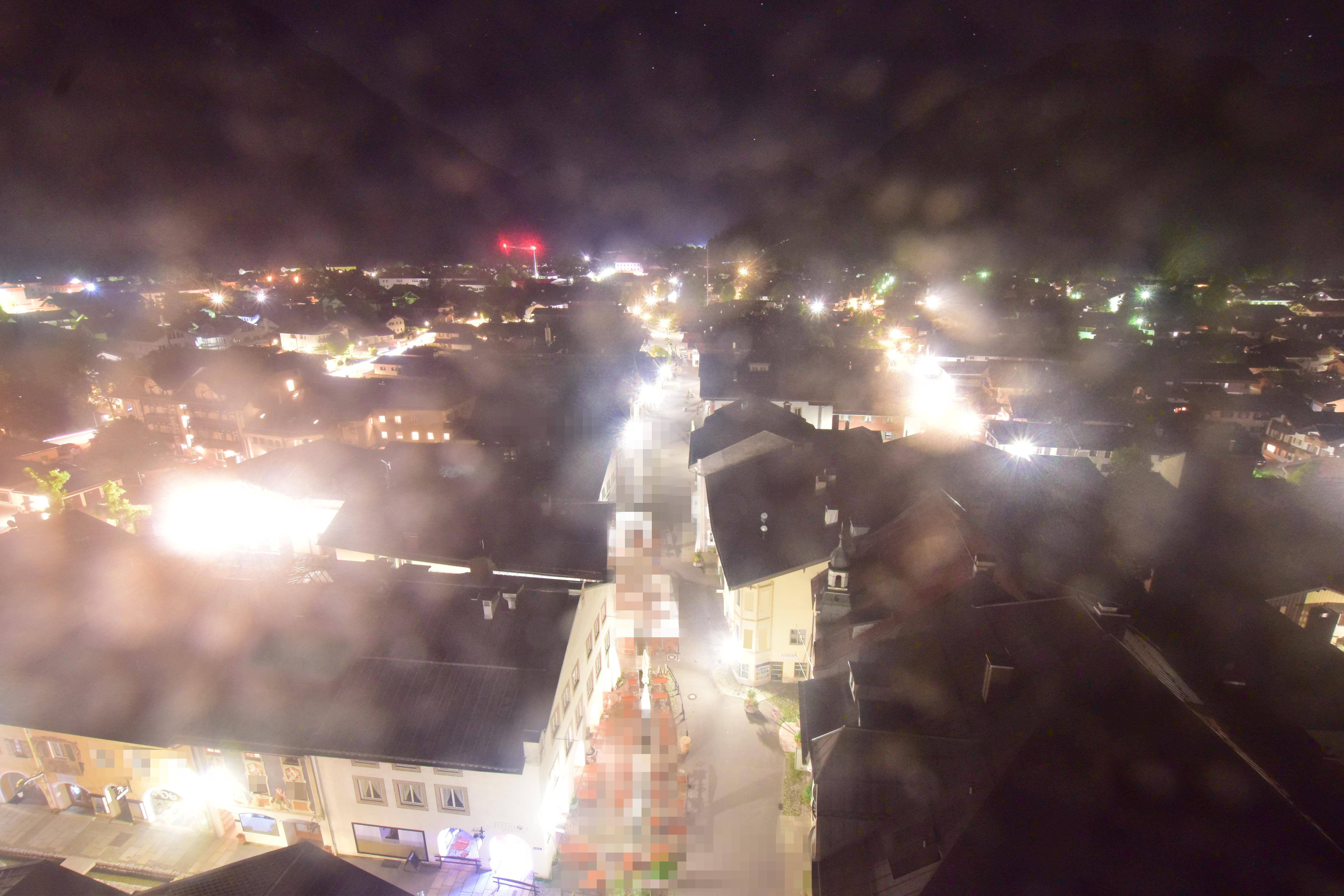 Archiv Foto Webcam Karwendel Mittenwald - Kirche