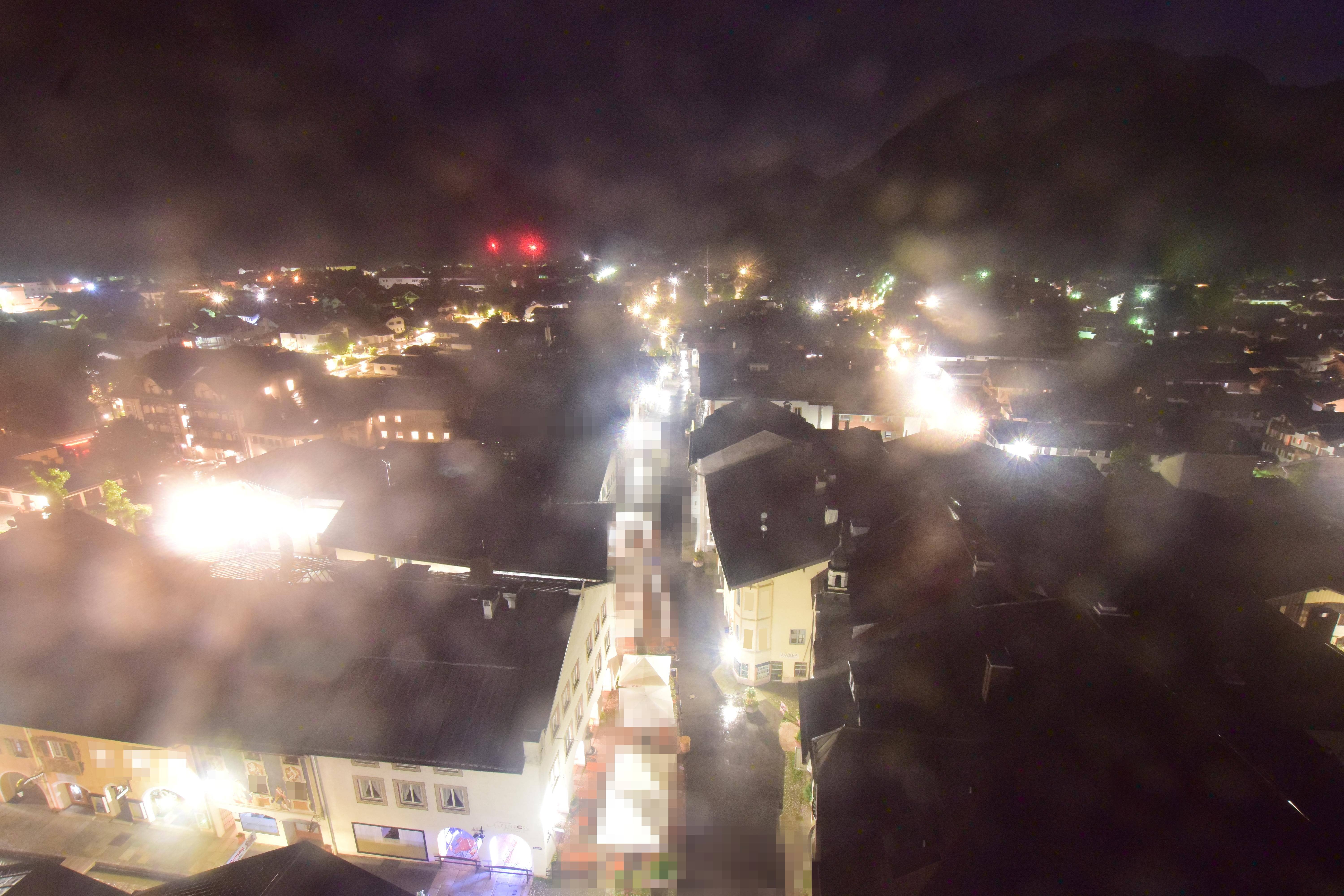 Archiv Foto Webcam Karwendel Mittenwald - Kirche