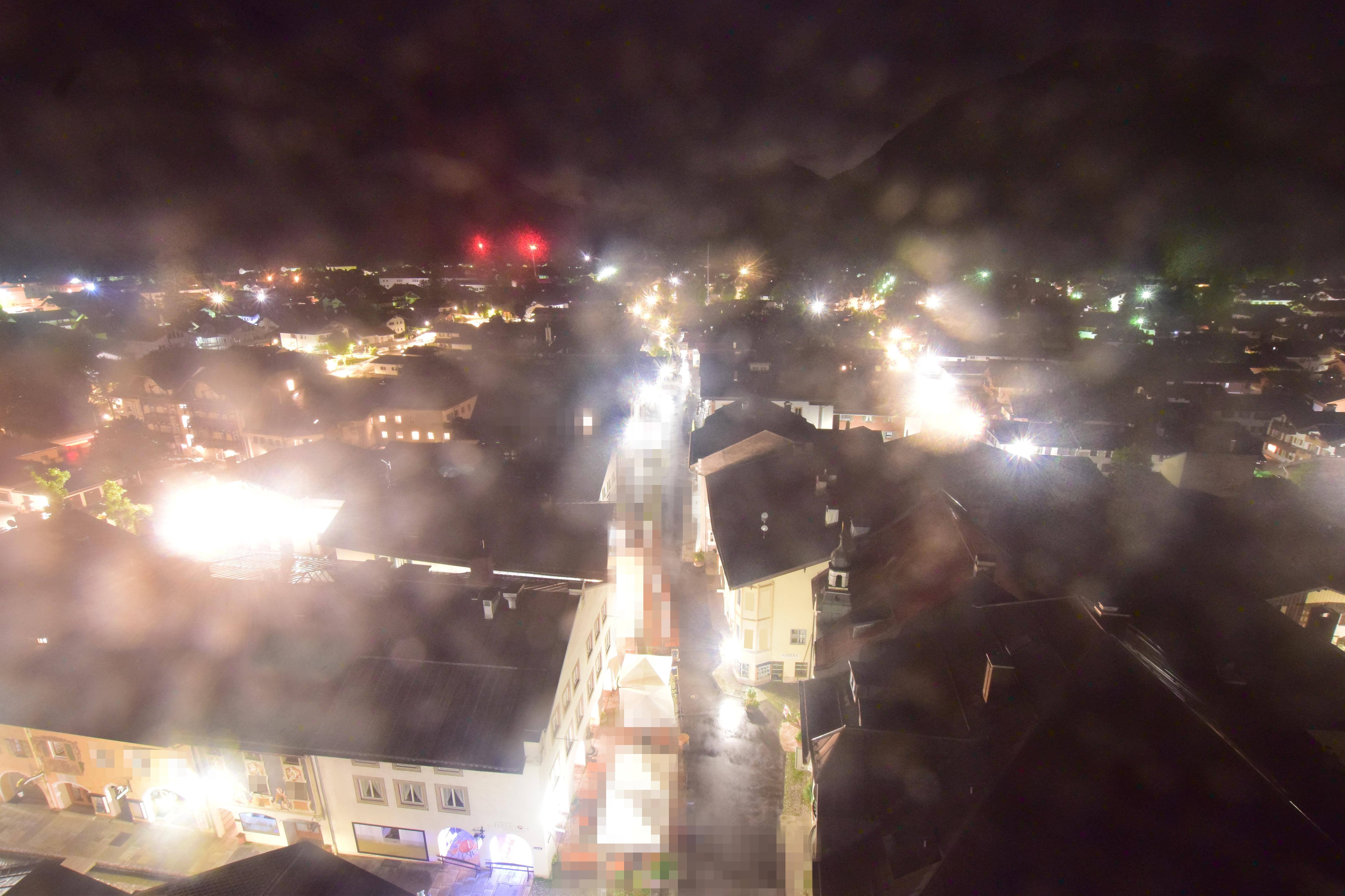 Archiv Foto Webcam Karwendel Mittenwald - Kirche