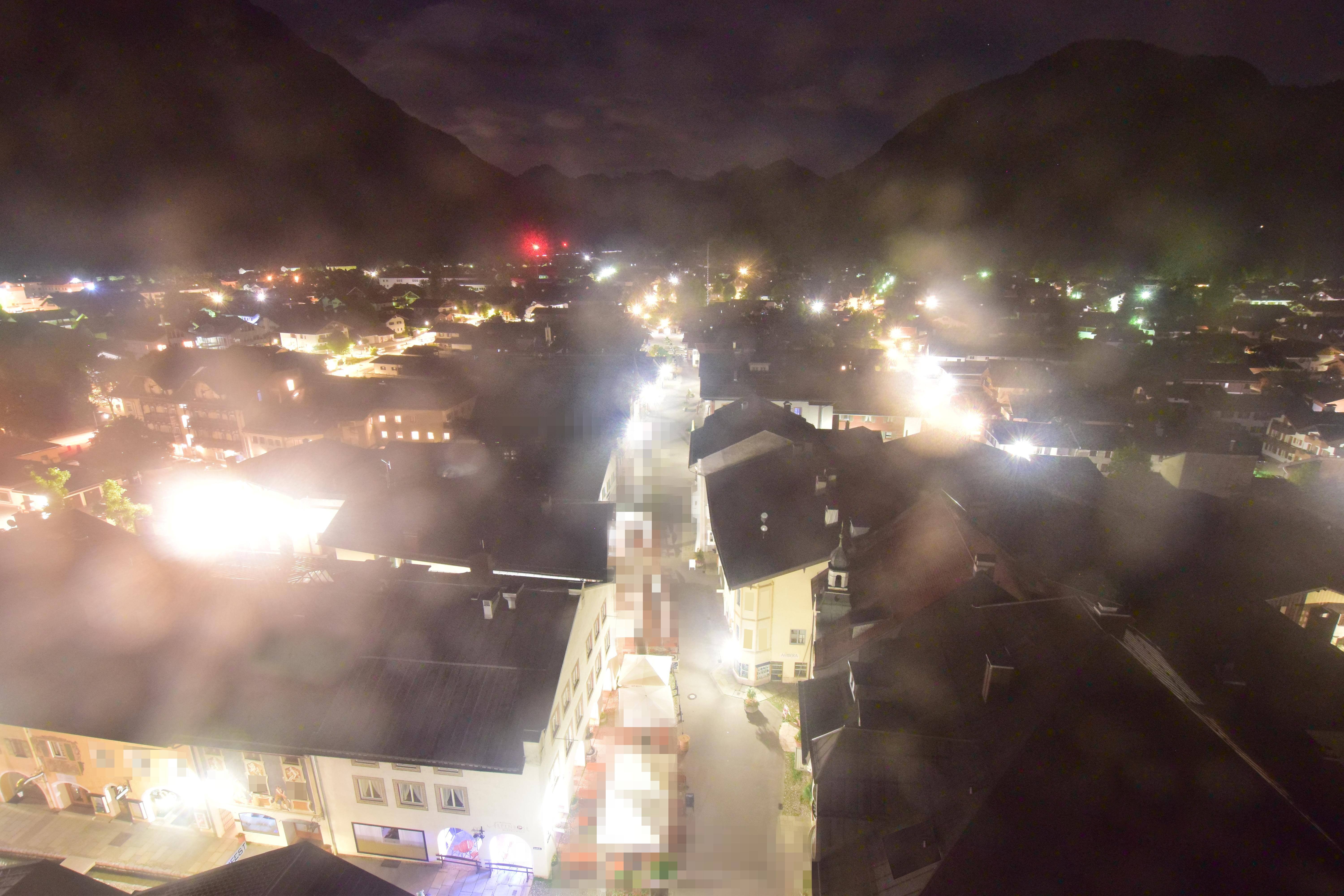 Archiv Foto Webcam Karwendel Mittenwald - Kirche