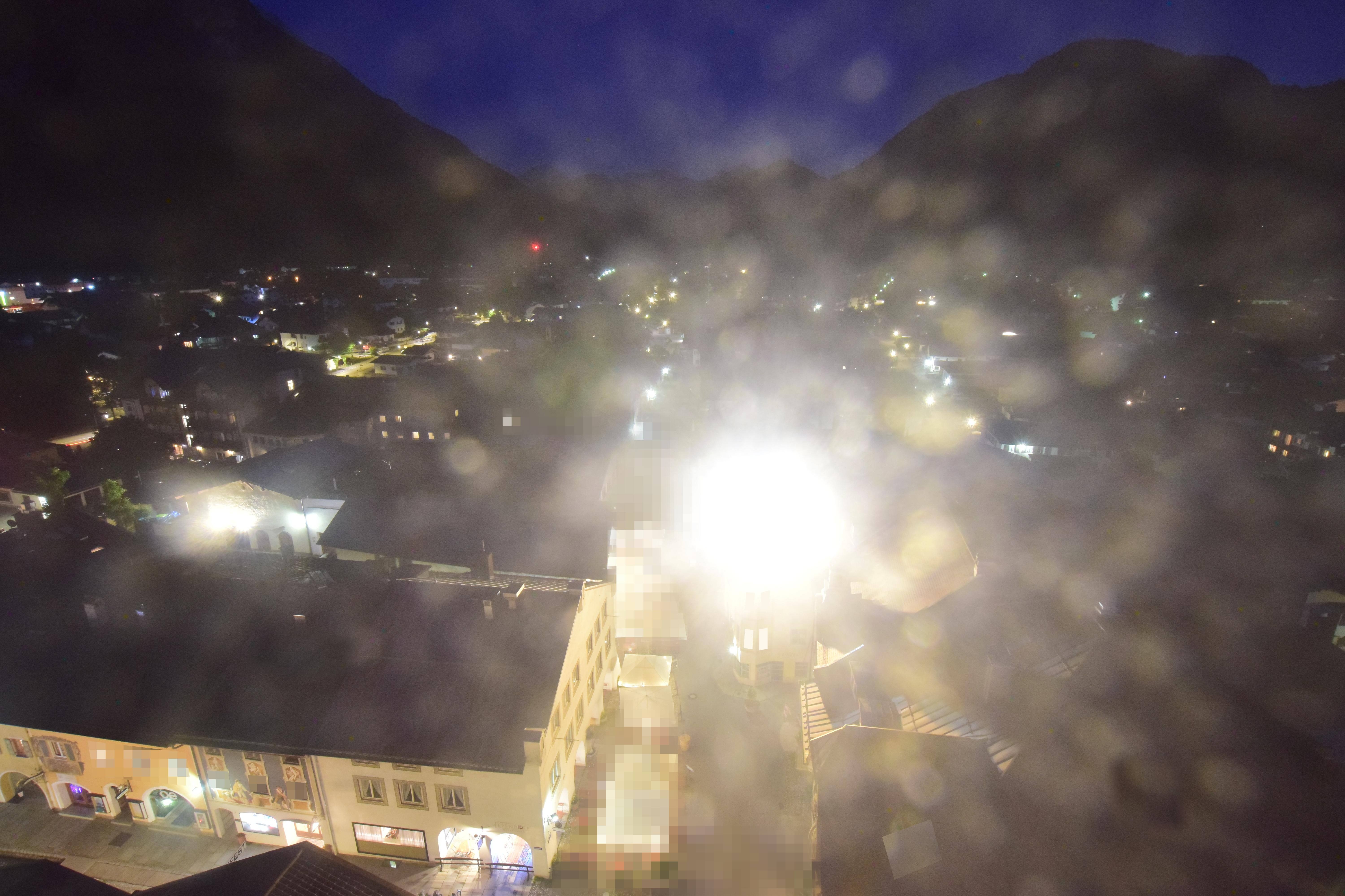 Archiv Foto Webcam Karwendel Mittenwald - Kirche
