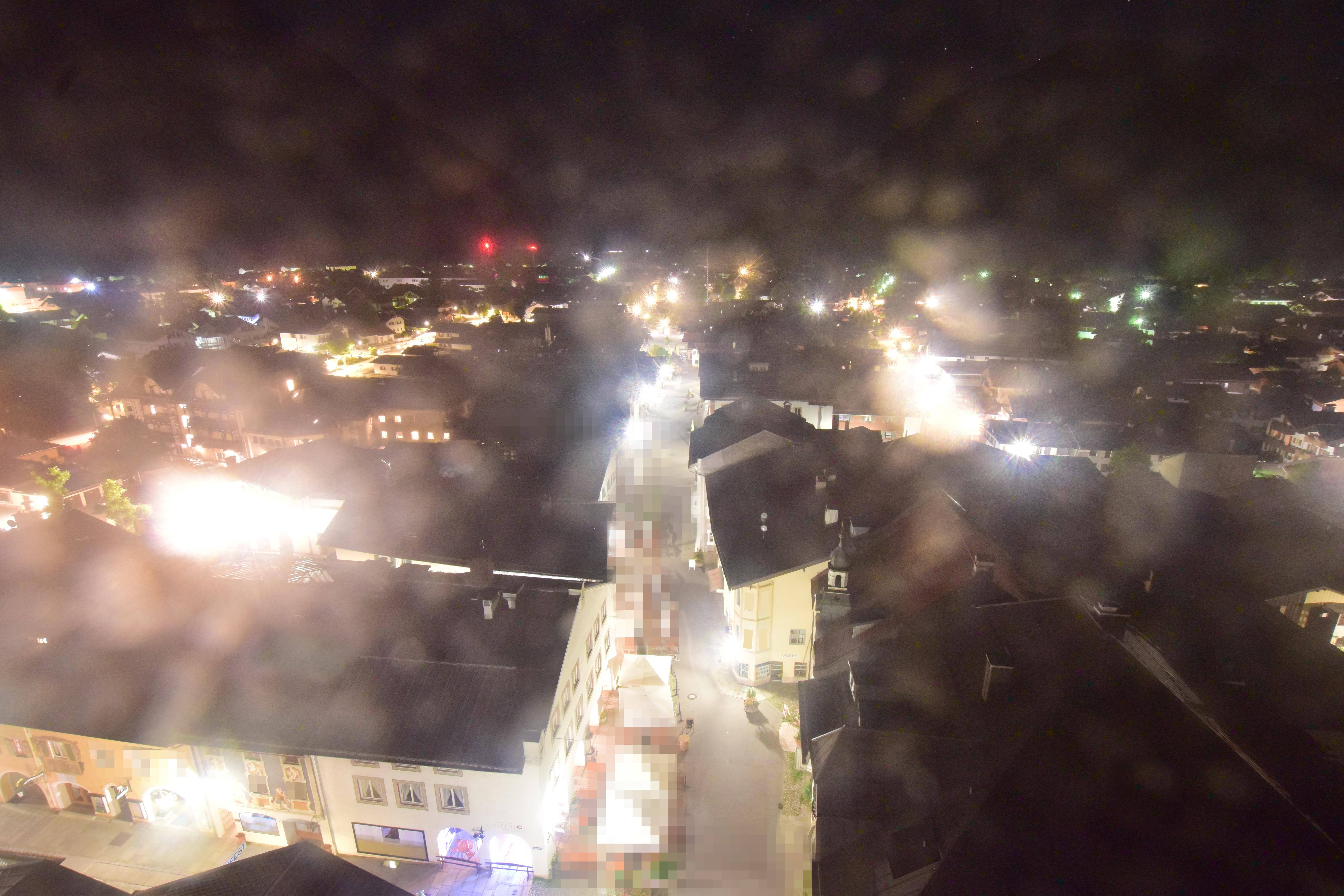 Archived image Webcam Karwendel Mittenwald - Church