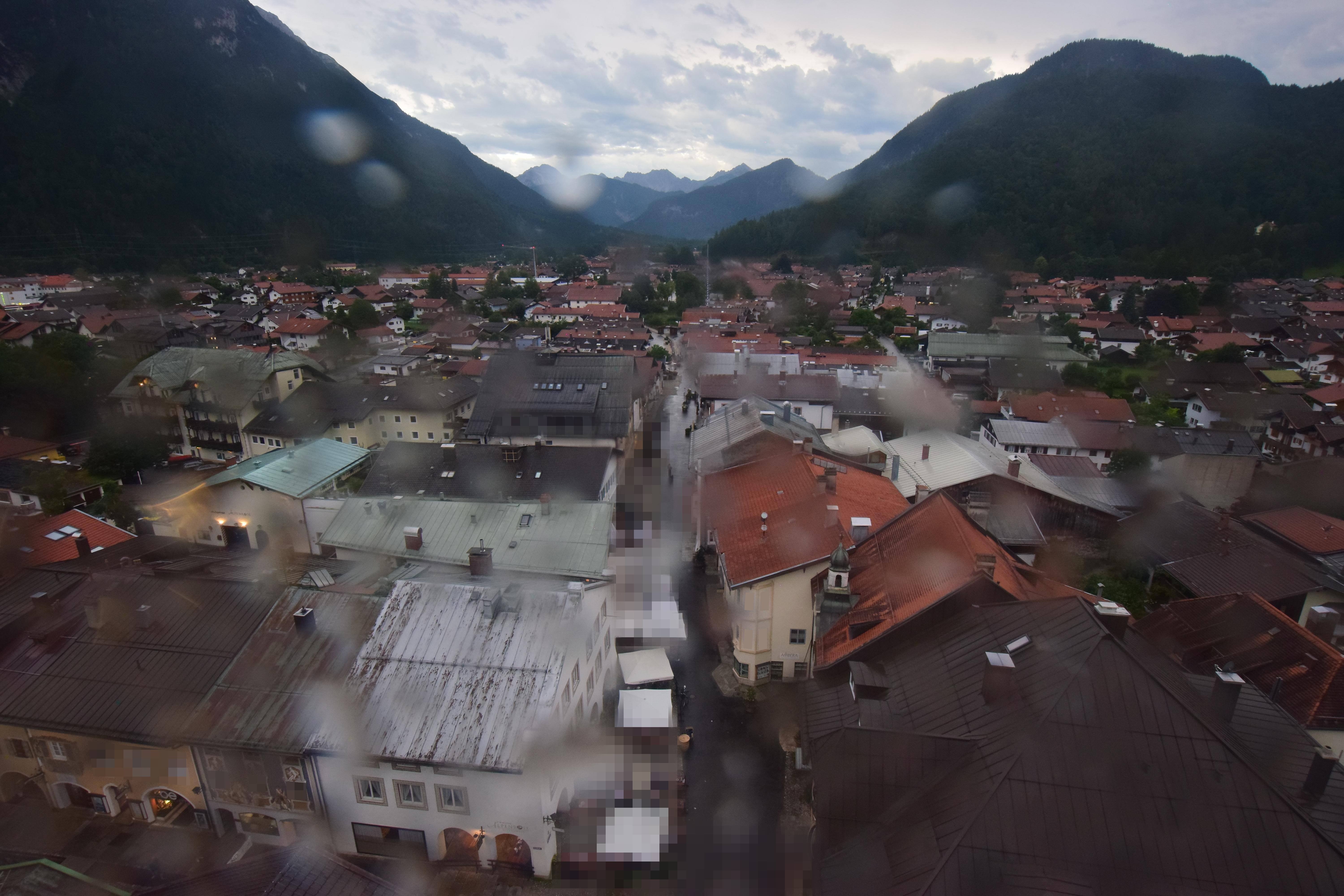 Archiv Foto Webcam Karwendel Mittenwald - Kirche