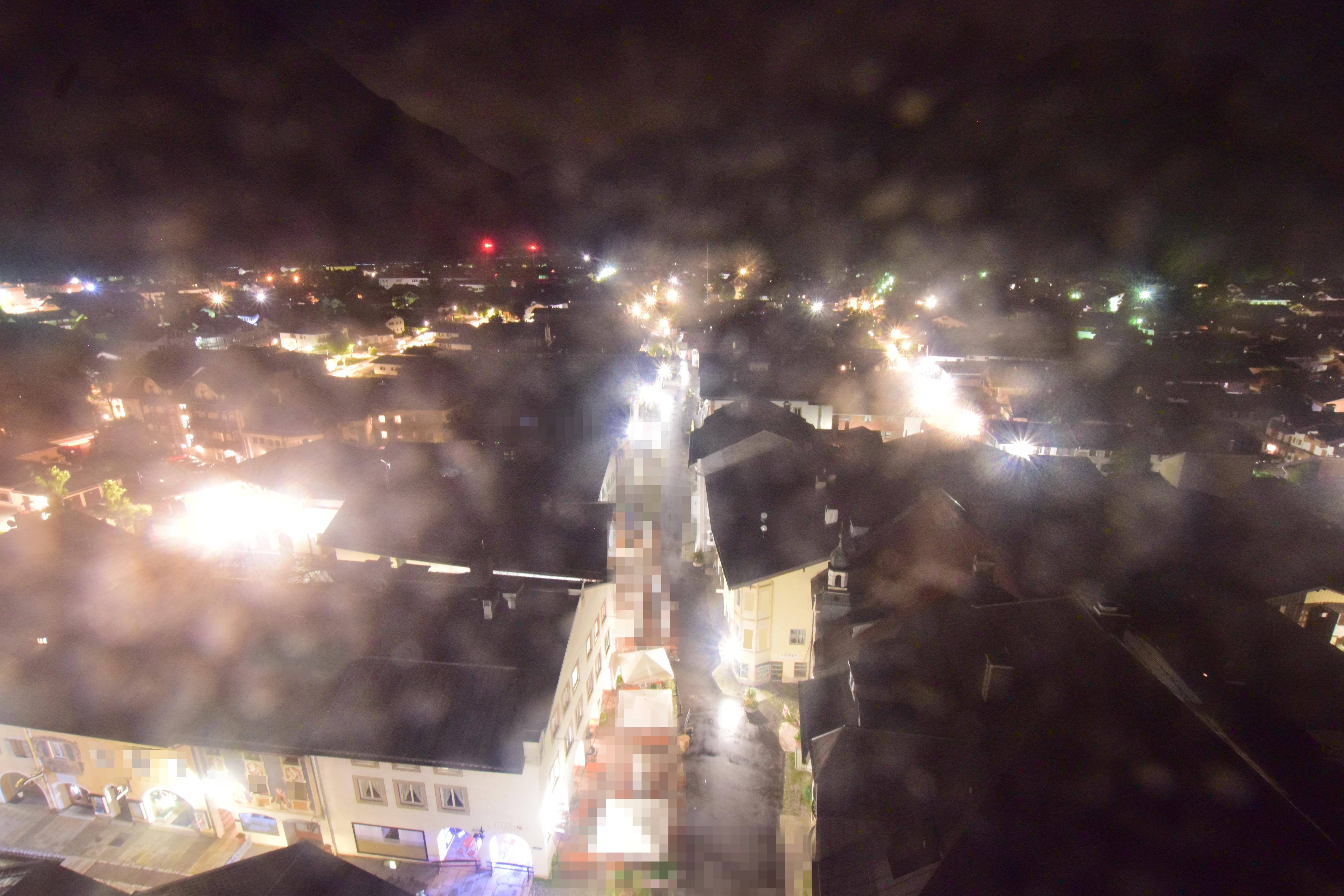 Archiv Foto Webcam Karwendel Mittenwald - Kirche