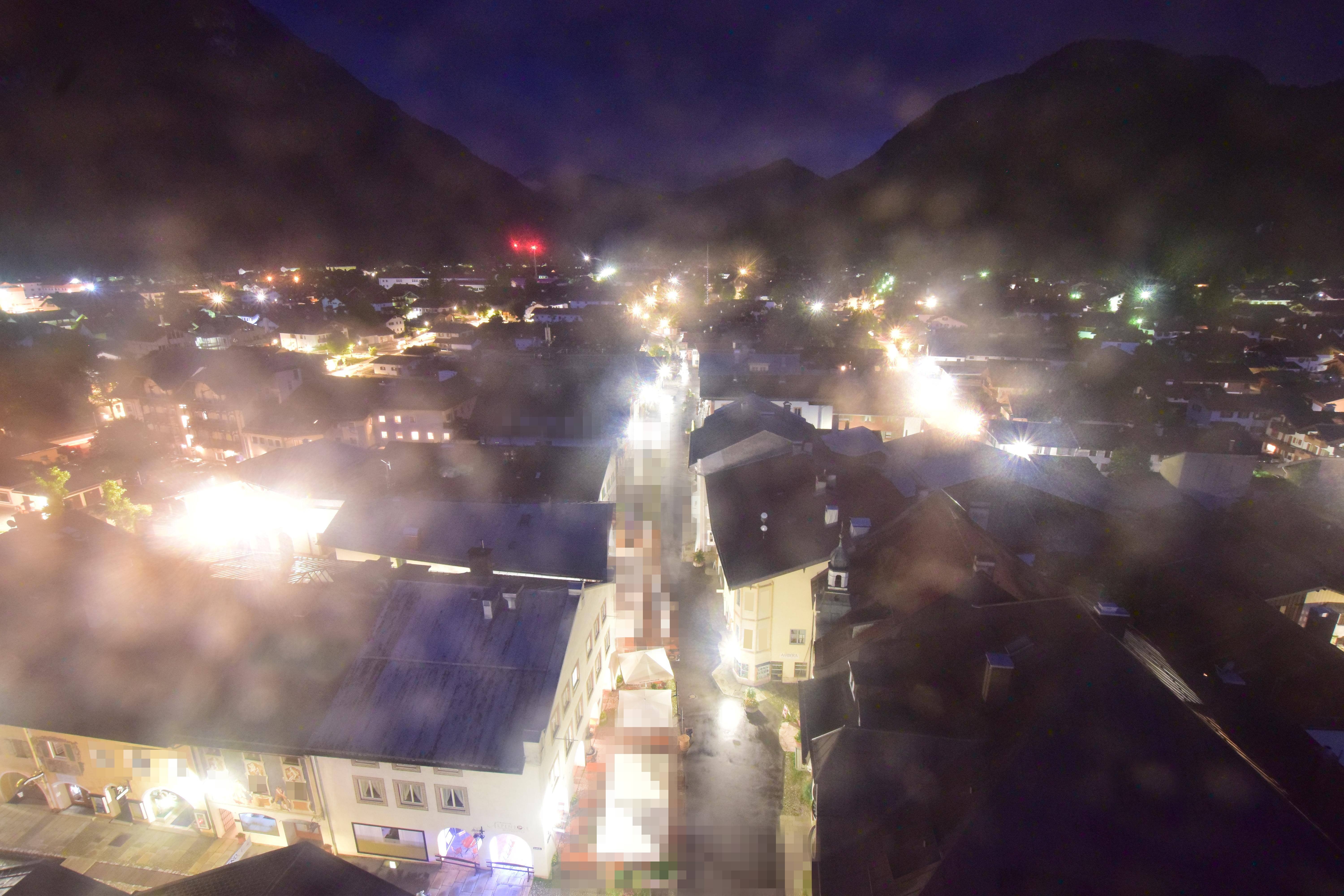 Archiv Foto Webcam Karwendel Mittenwald - Kirche