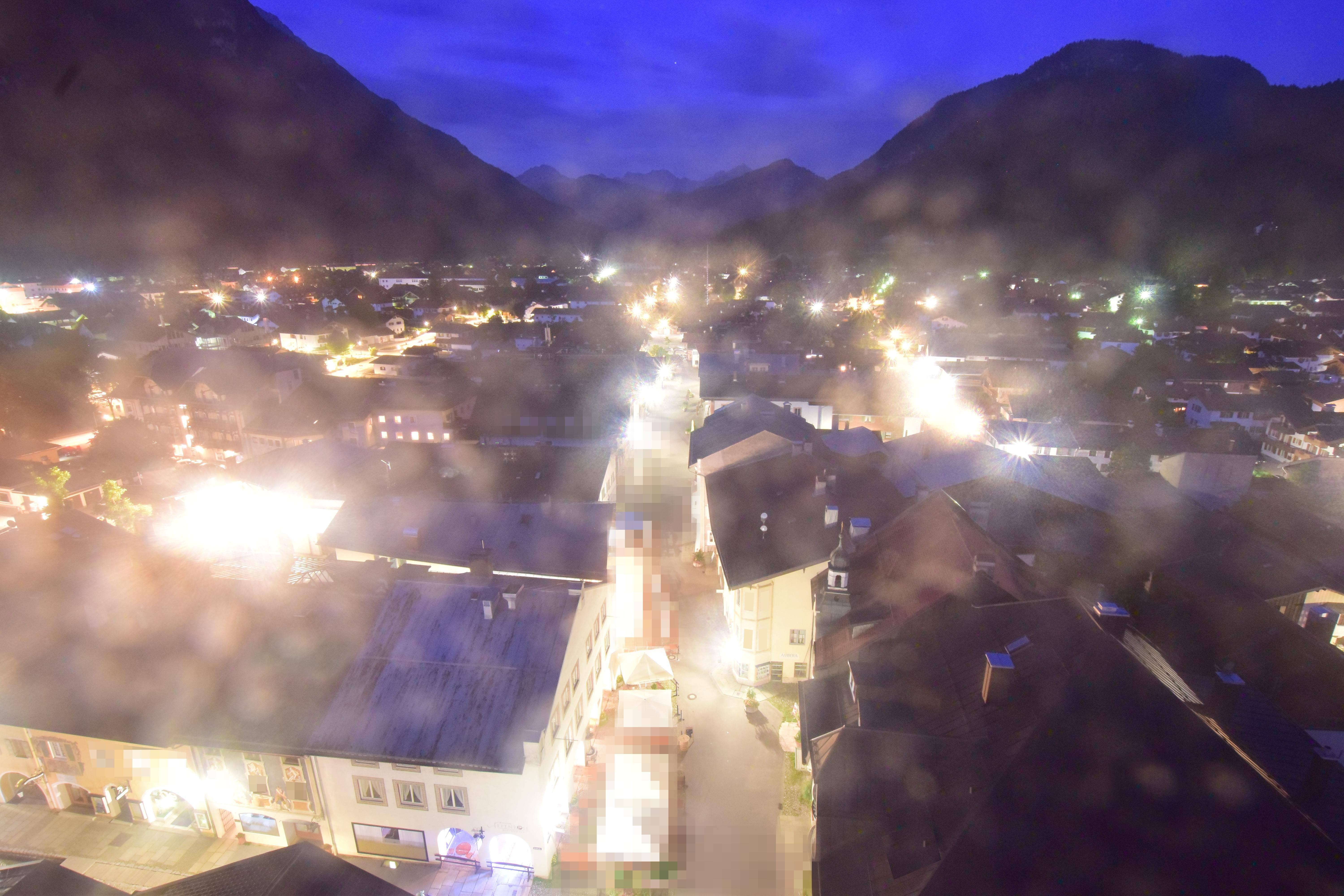 Archiv Foto Webcam Karwendel Mittenwald - Kirche