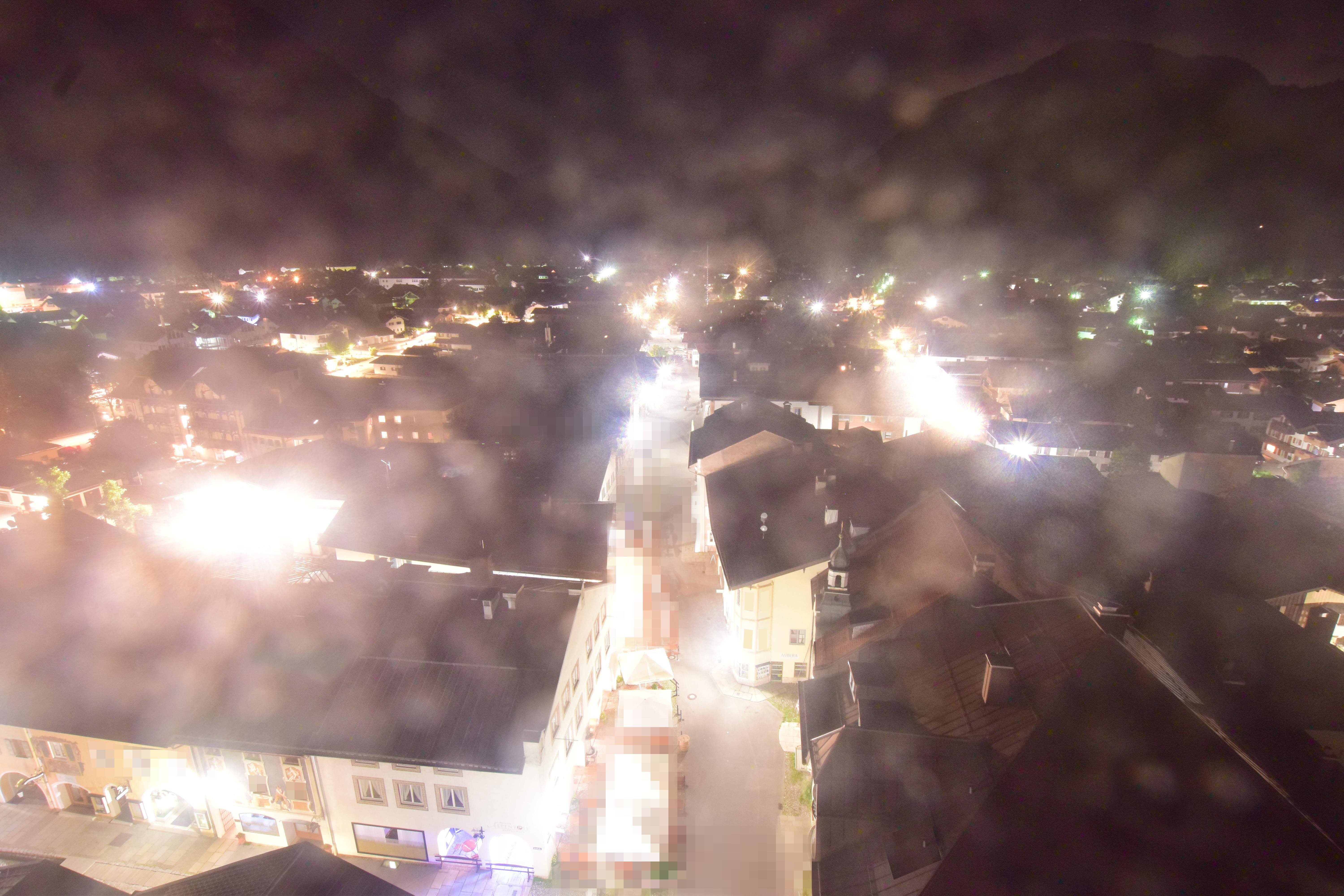 Archiv Foto Webcam Karwendel Mittenwald - Kirche