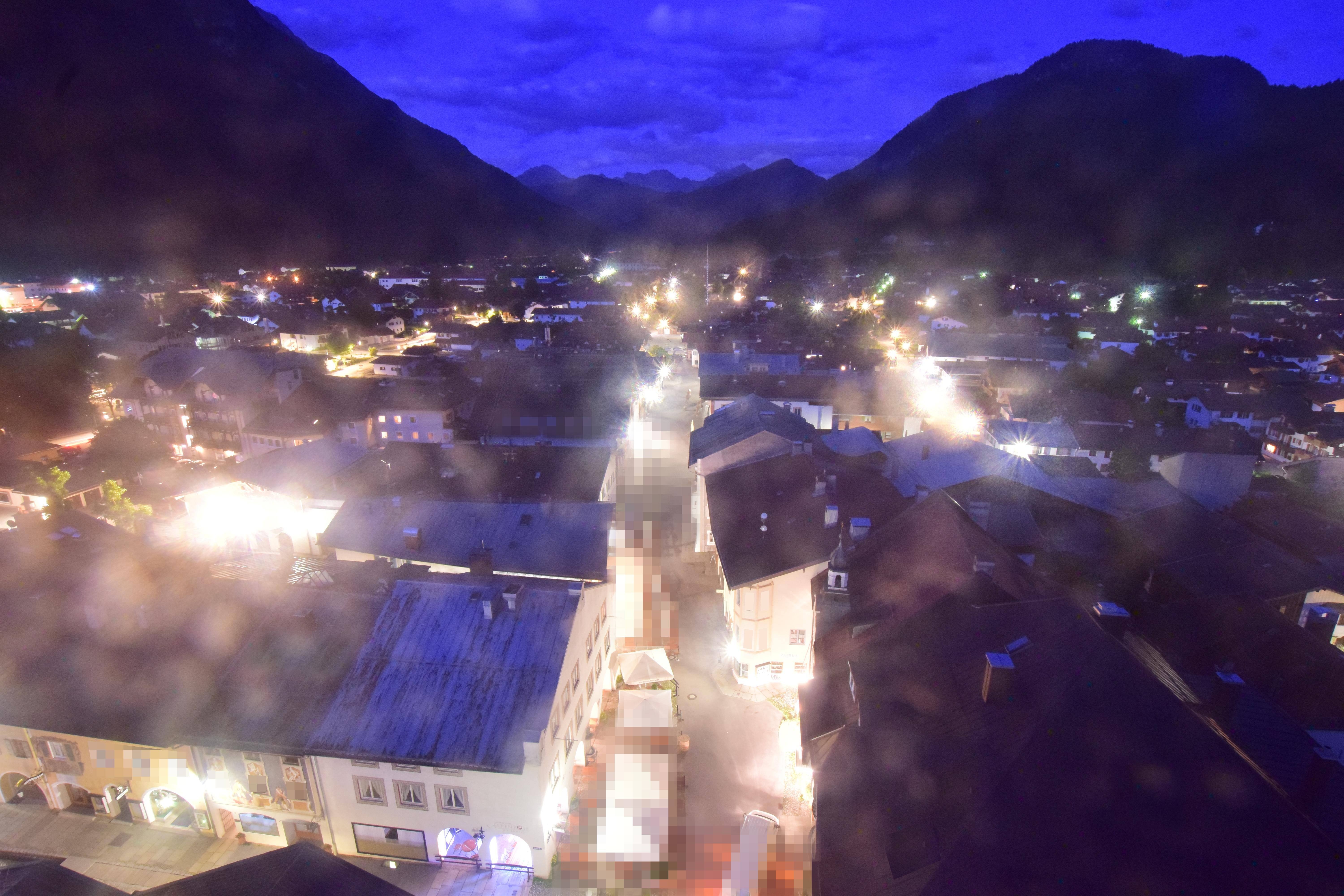 Archiv Foto Webcam Karwendel Mittenwald - Kirche