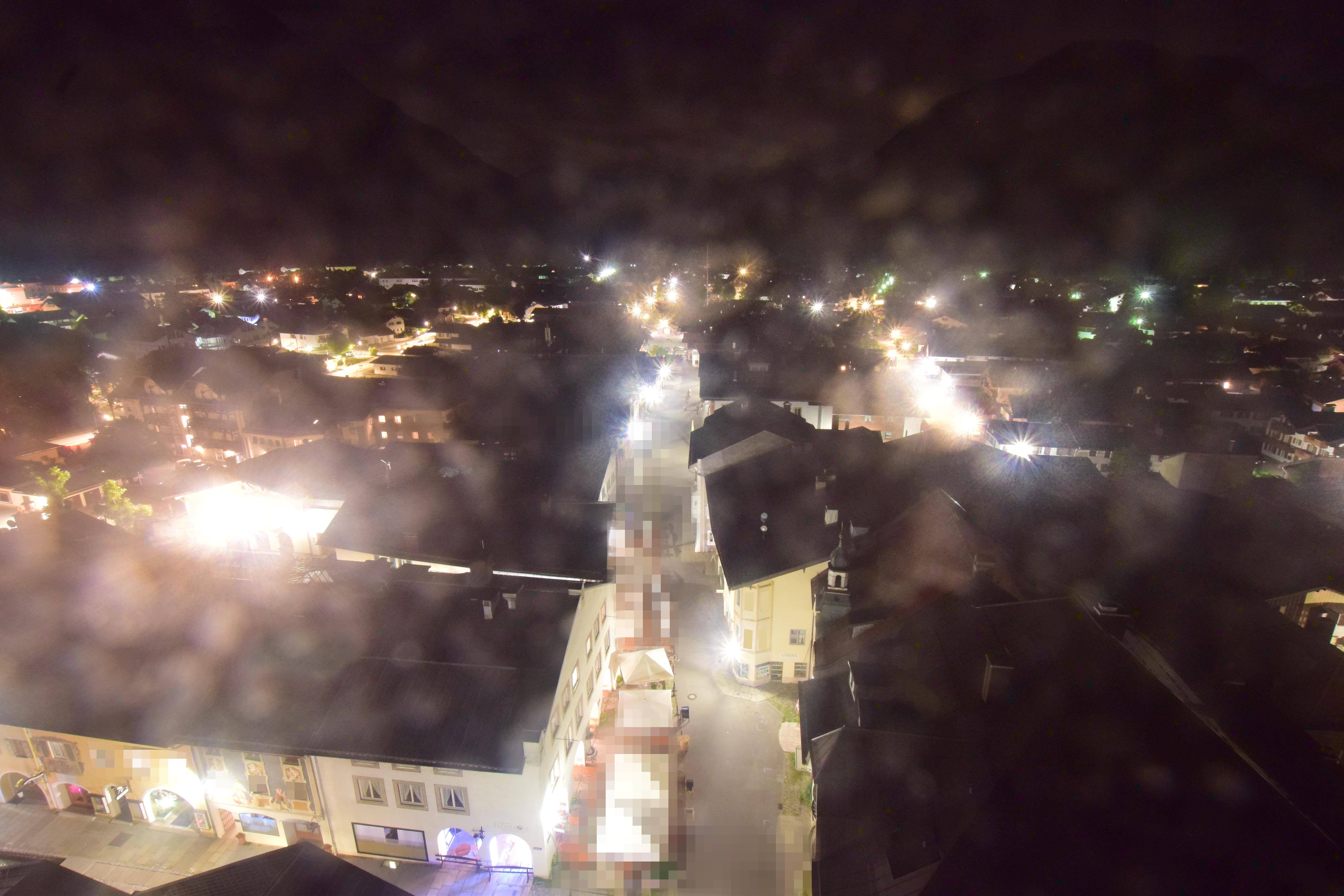 Archiv Foto Webcam Karwendel Mittenwald - Kirche