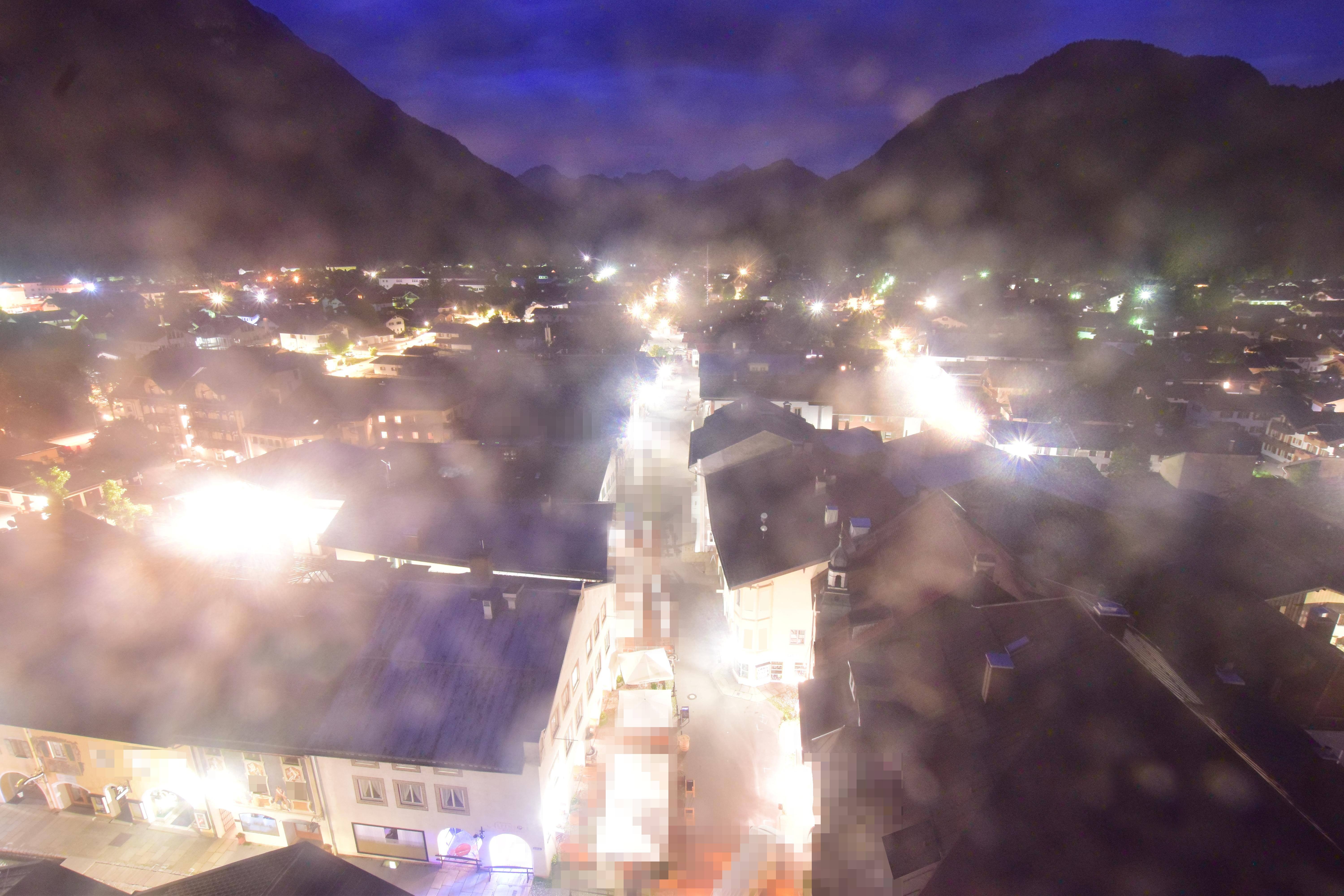 Archiv Foto Webcam Karwendel Mittenwald - Kirche