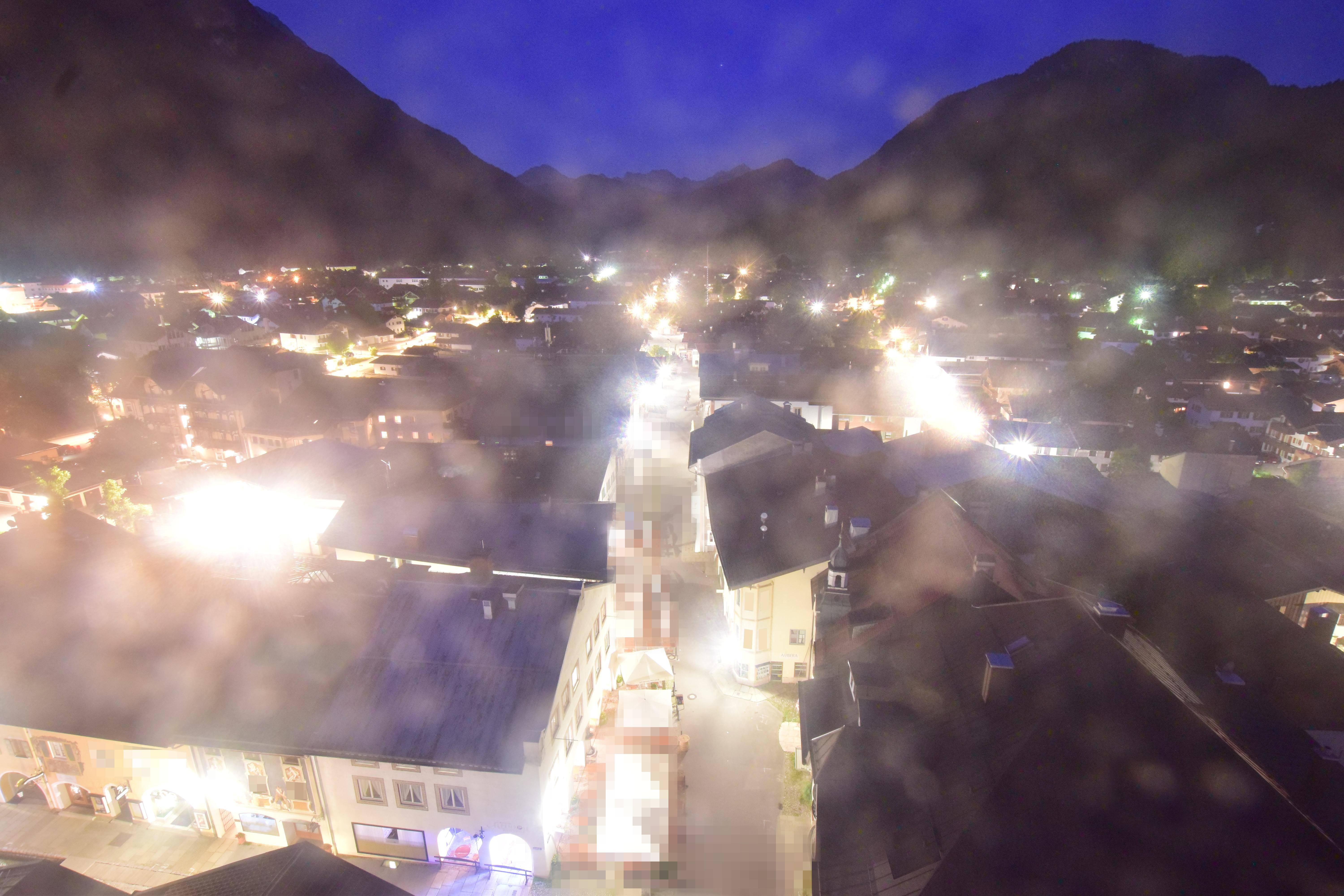 Archiv Foto Webcam Karwendel Mittenwald - Kirche