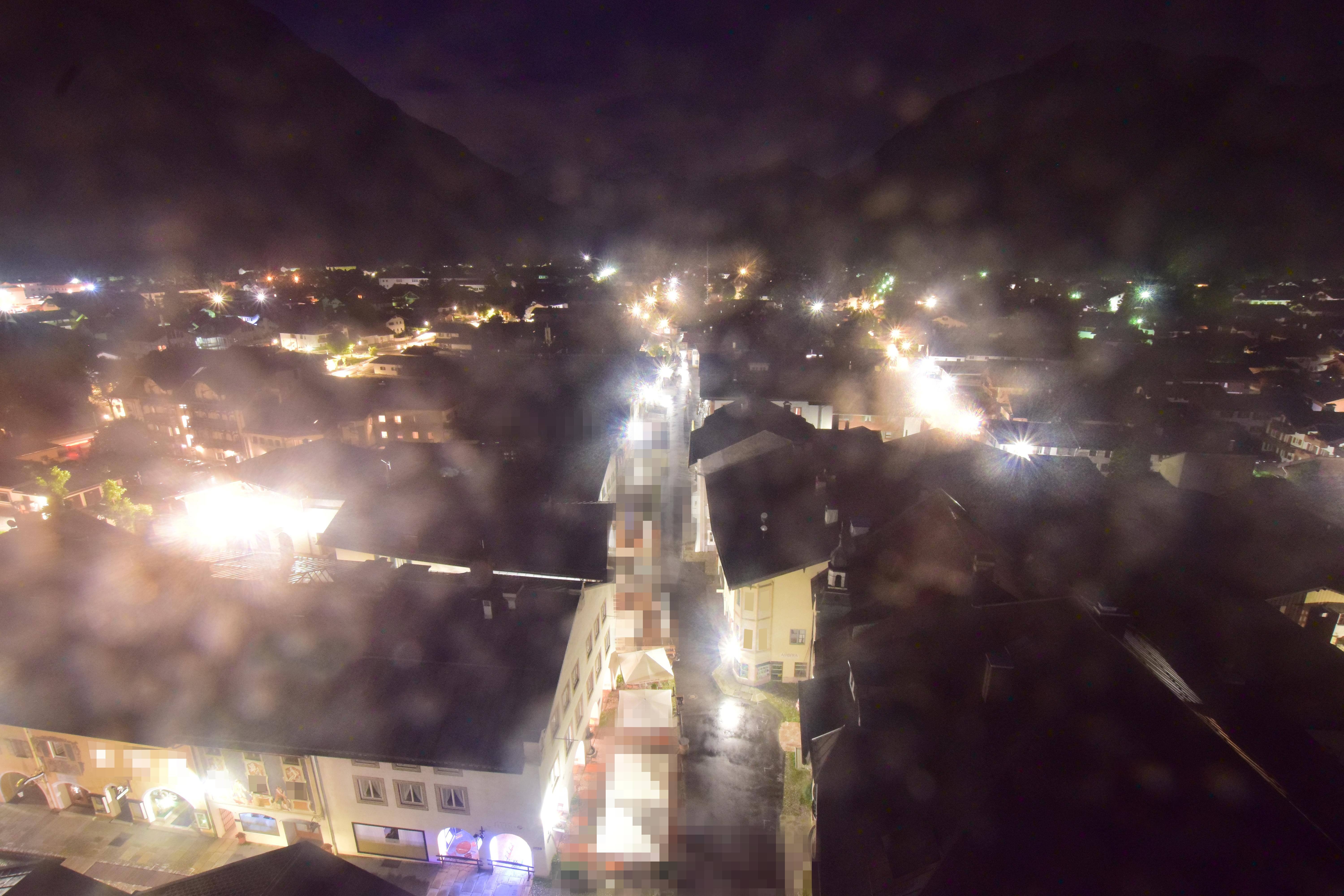 Archiv Foto Webcam Karwendel Mittenwald - Kirche