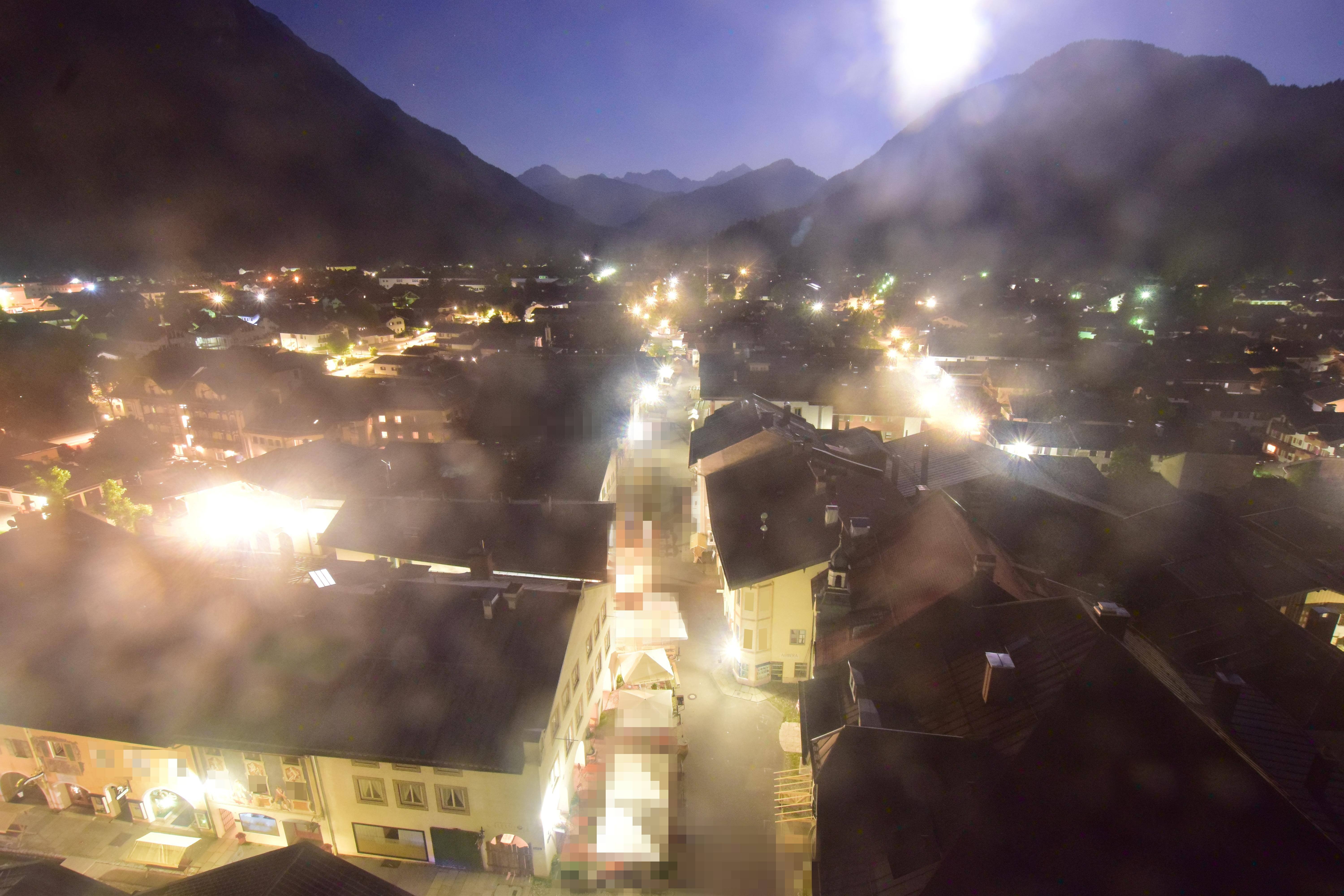 Archiv Foto Webcam Karwendel Mittenwald - Kirche