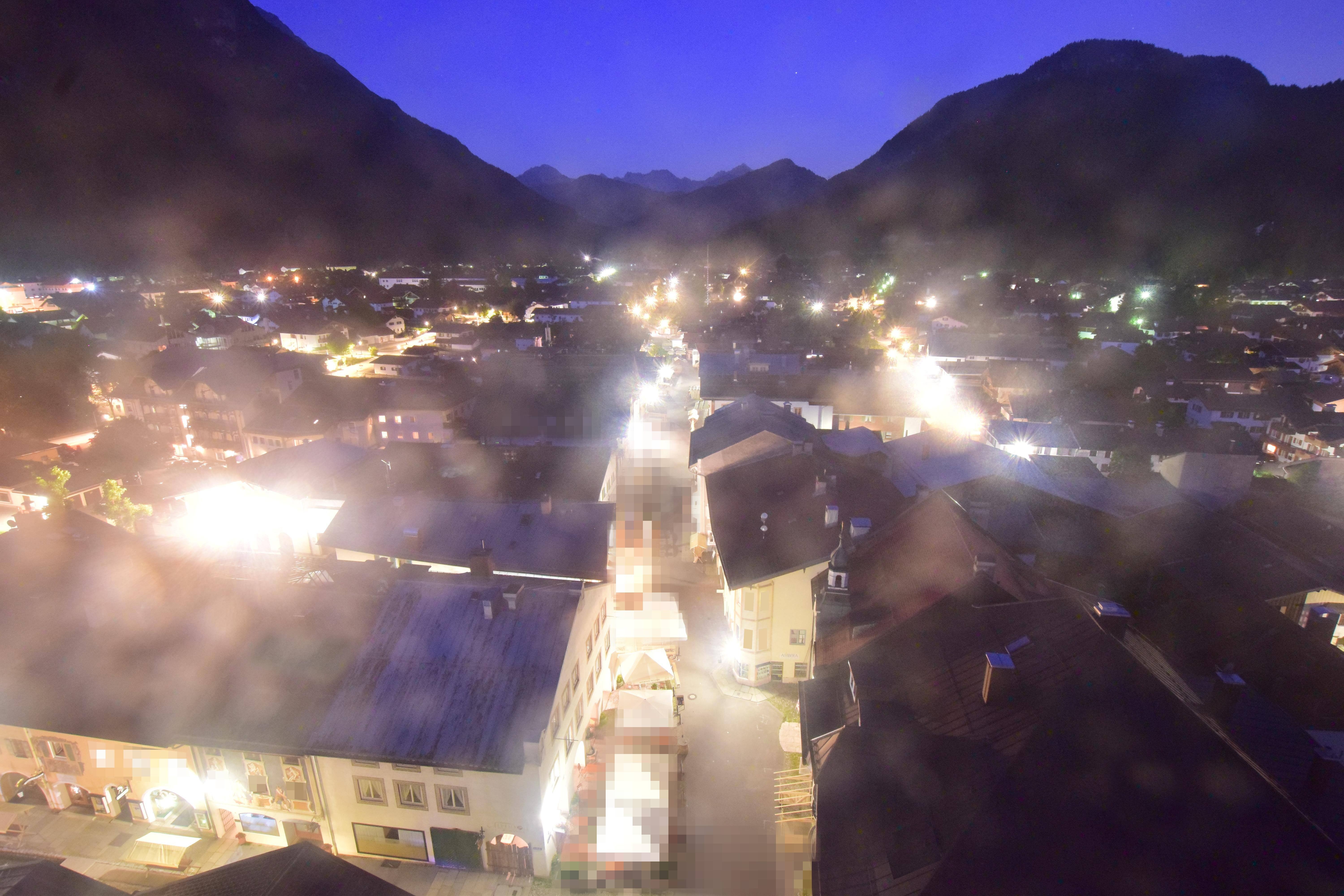 Archiv Foto Webcam Karwendel Mittenwald - Kirche