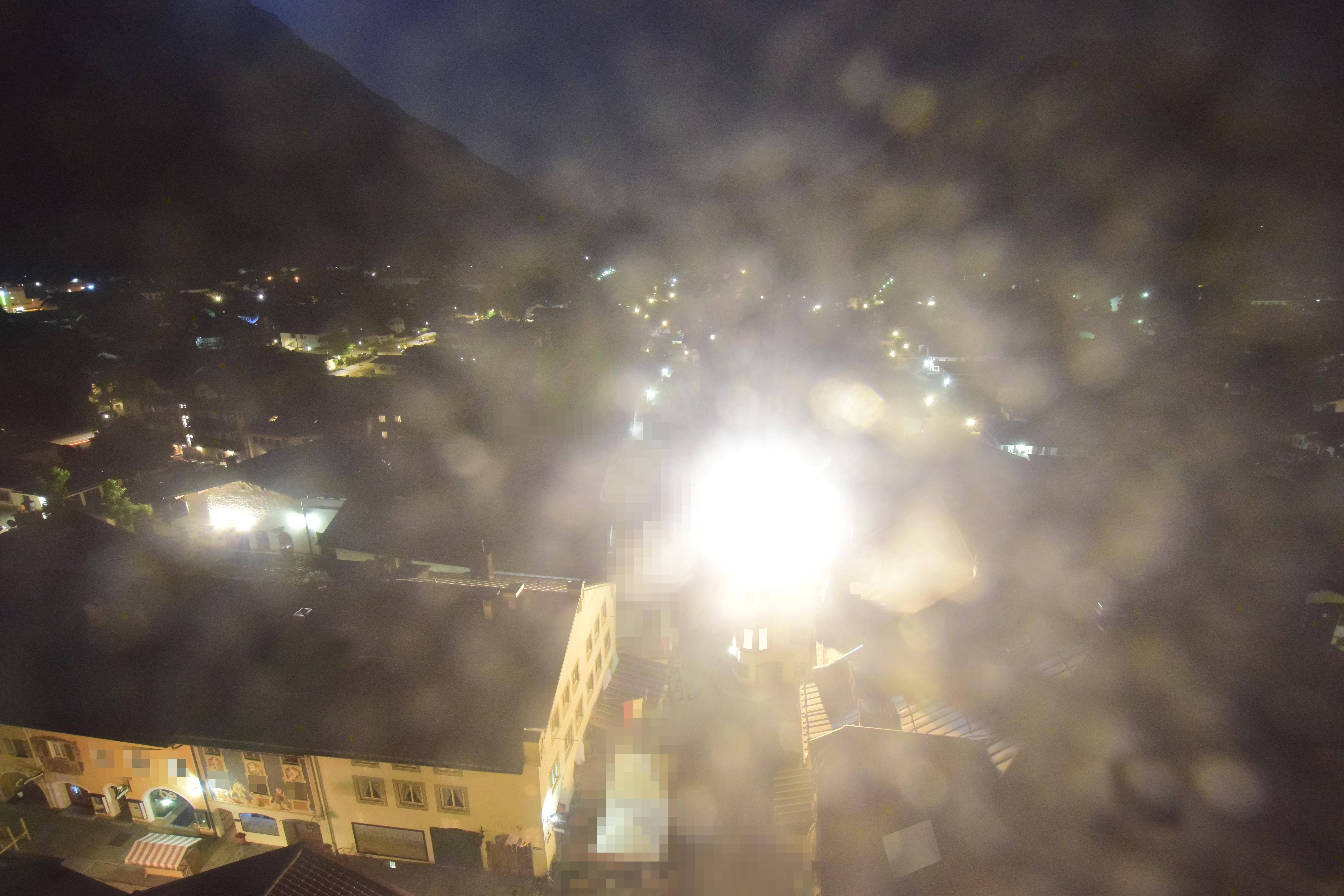 Archiv Foto Webcam Karwendel Mittenwald - Kirche