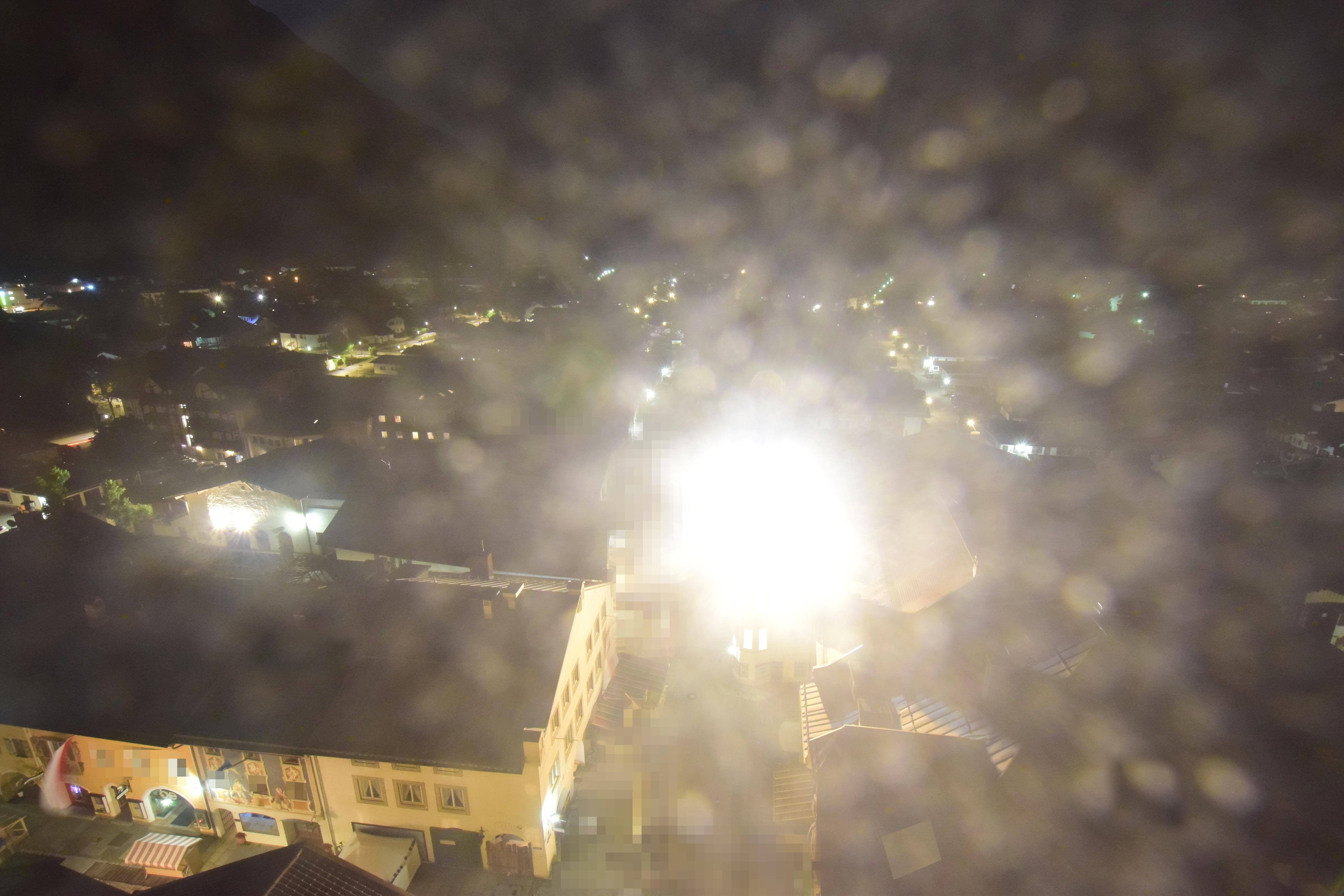 Archiv Foto Webcam Karwendel Mittenwald - Kirche