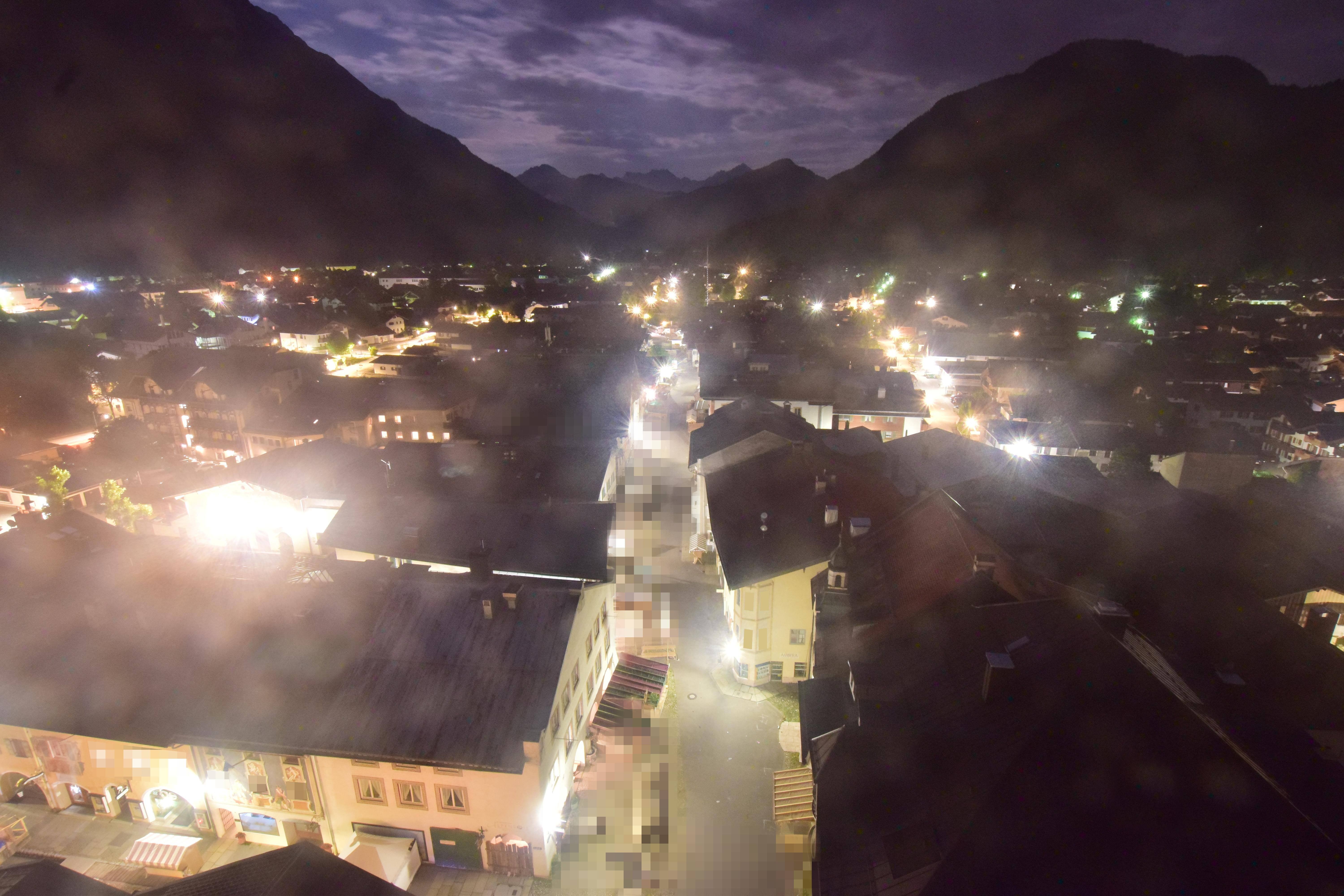 Archiv Foto Webcam Karwendel Mittenwald - Kirche