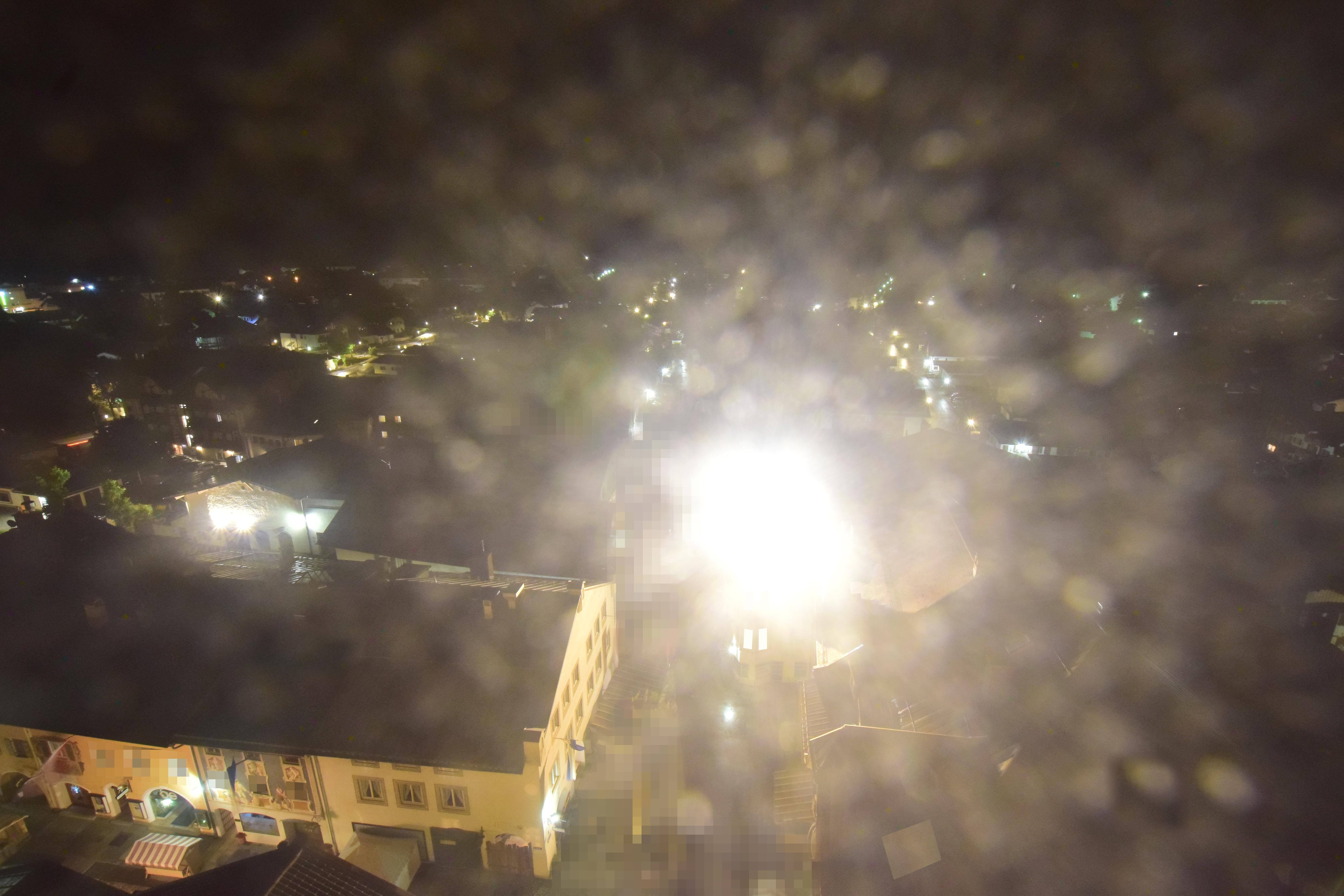Archived image Webcam Karwendel Mittenwald - Church