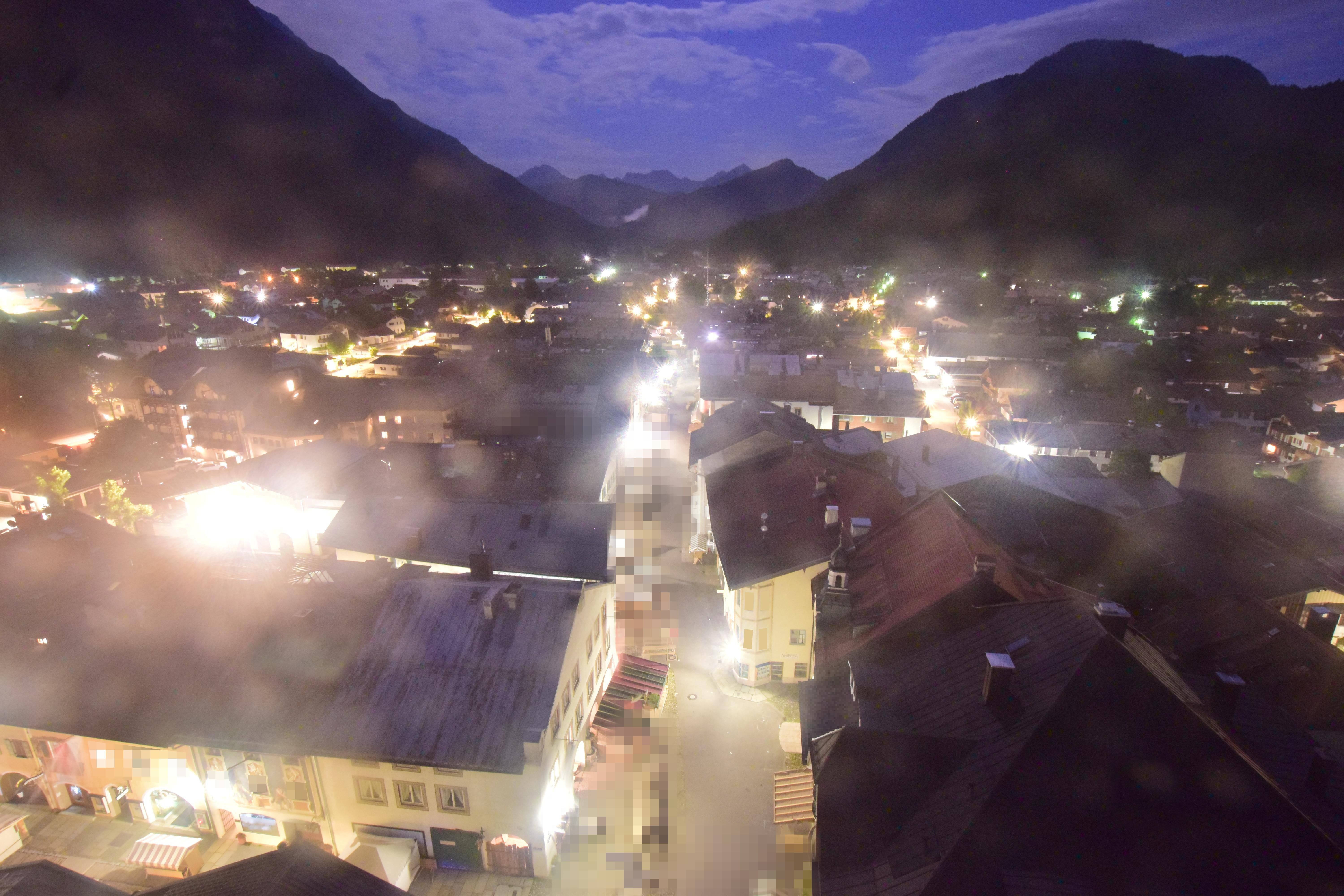 Archiv Foto Webcam Karwendel Mittenwald - Kirche