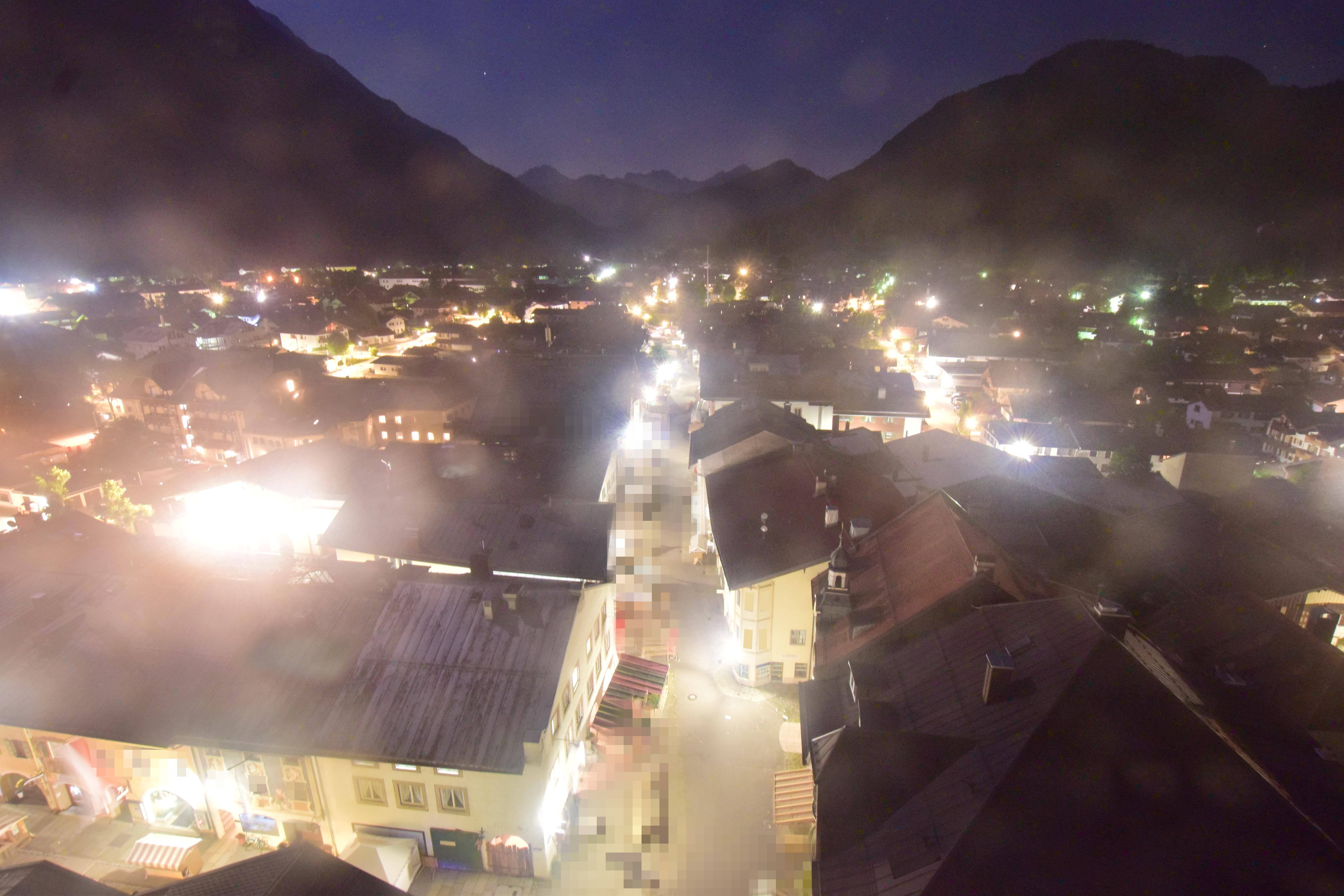 Archiv Foto Webcam Karwendel Mittenwald - Kirche