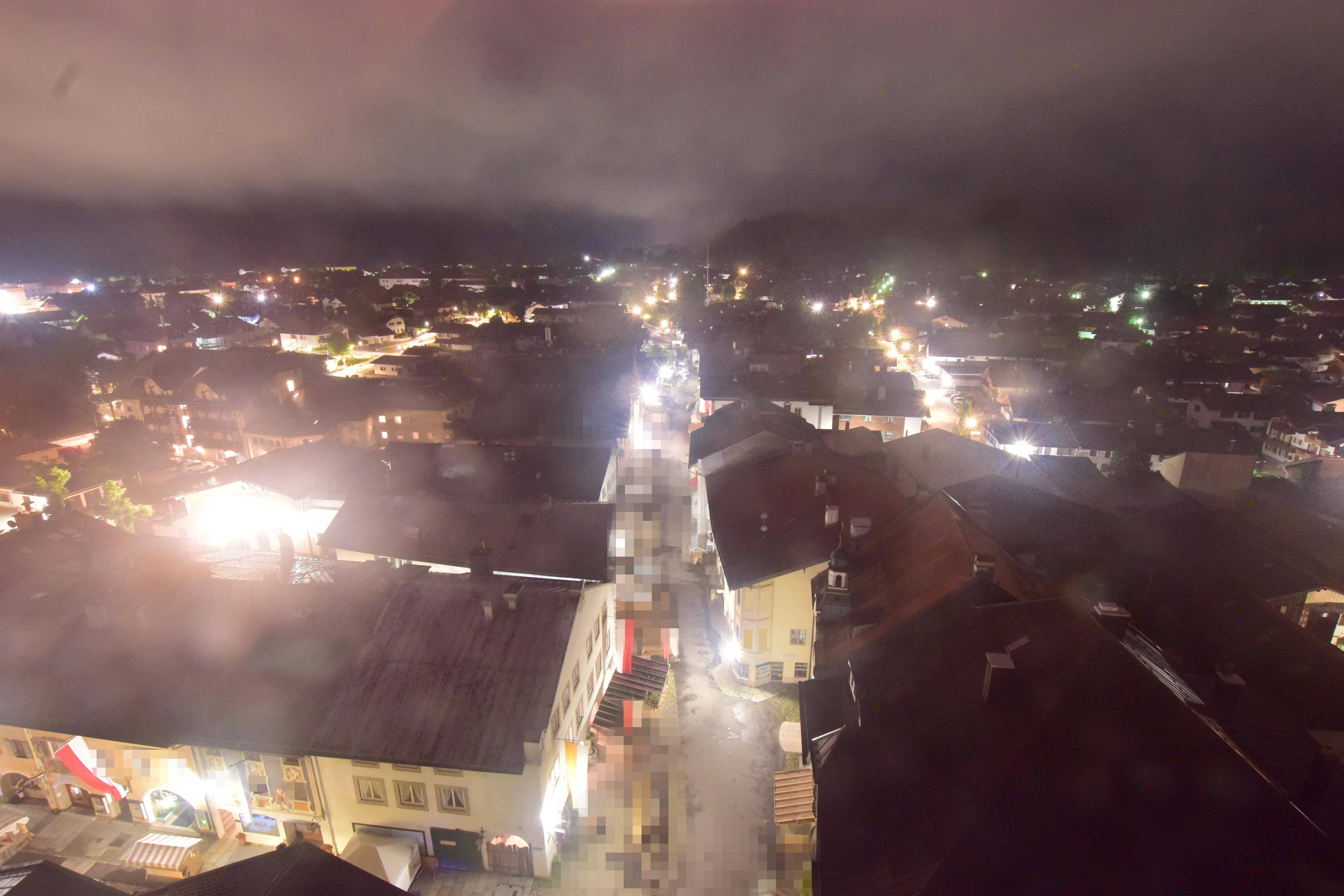 Archiv Foto Webcam Karwendel Mittenwald - Kirche