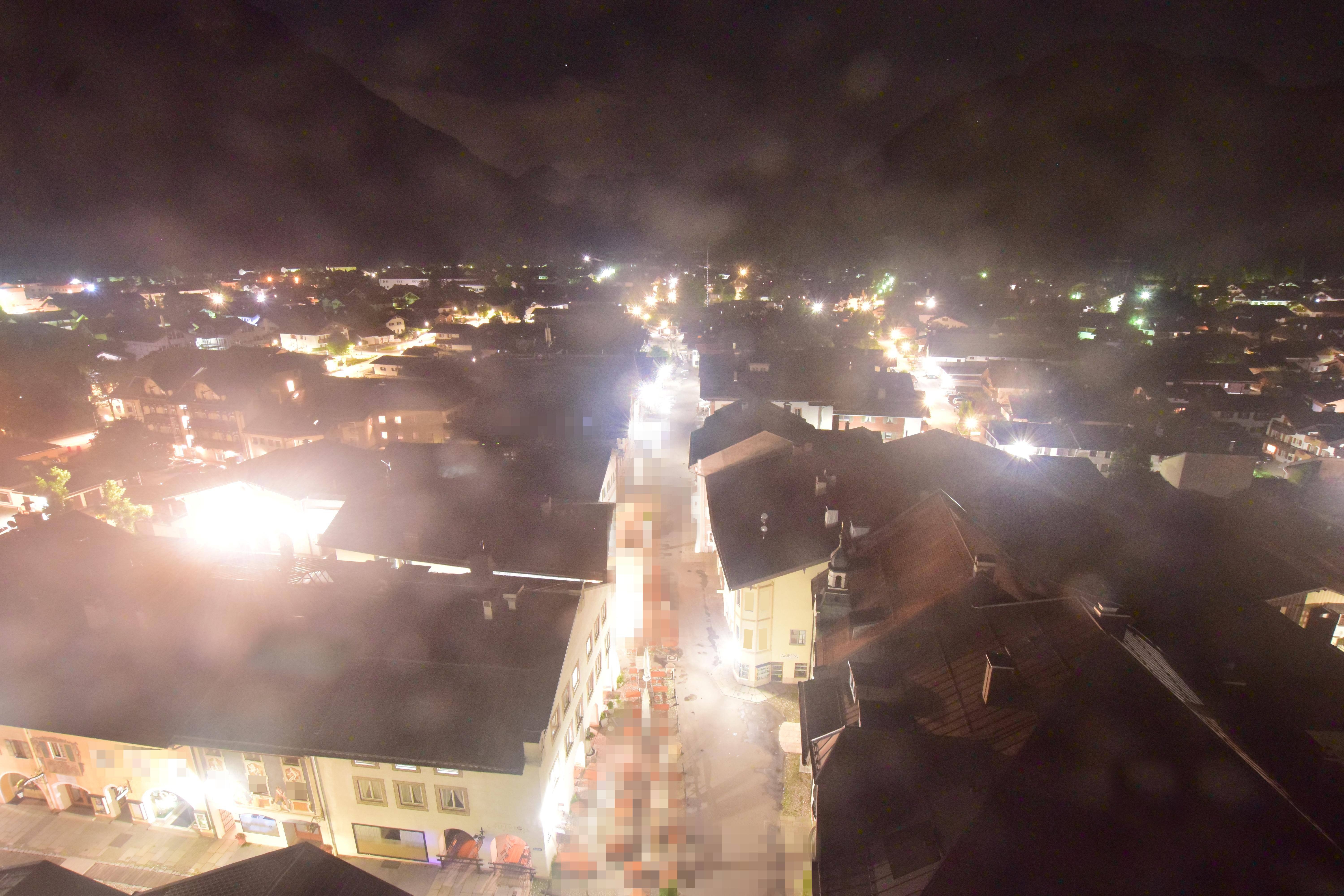 Archiv Foto Webcam Karwendel Mittenwald - Kirche
