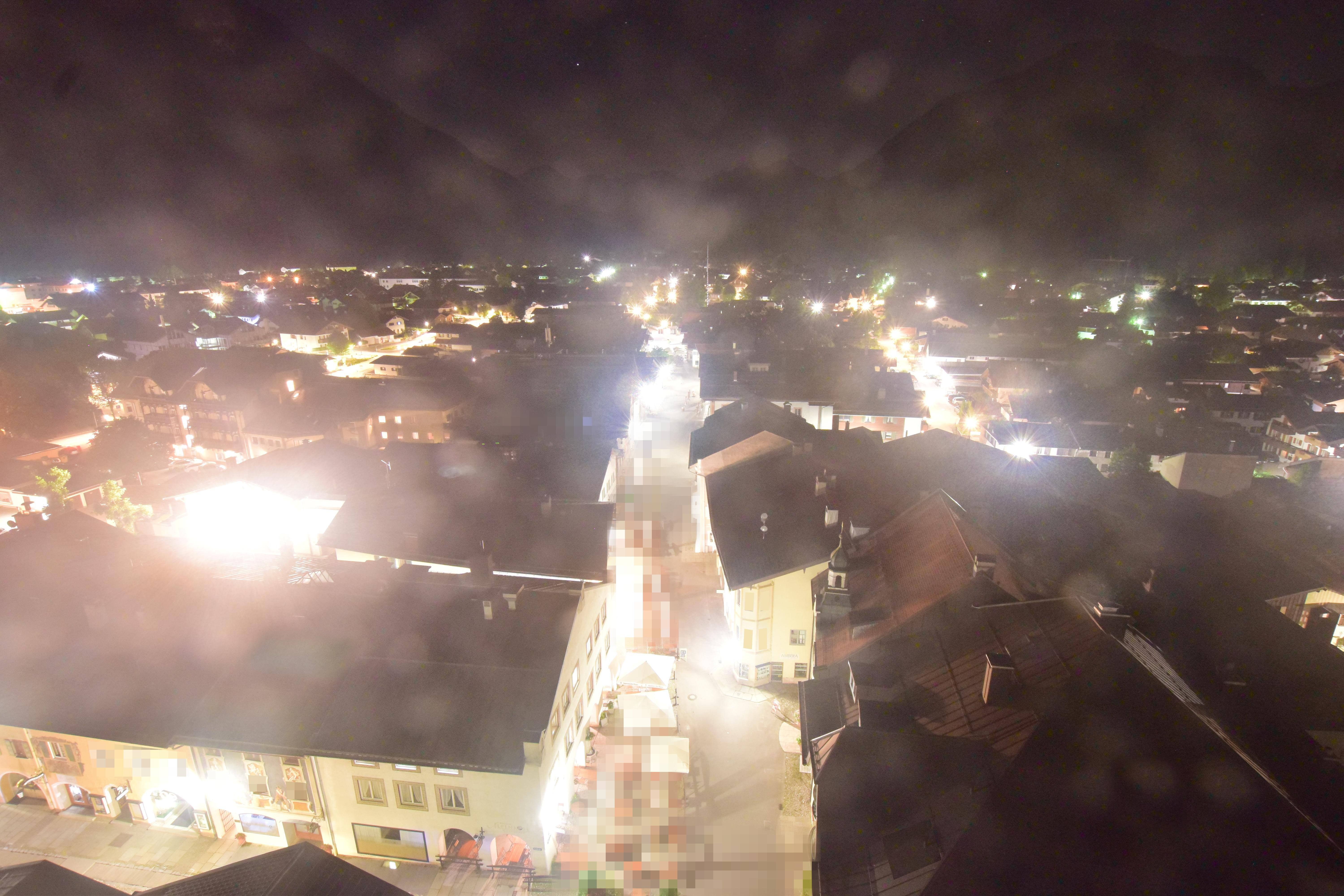 Archiv Foto Webcam Karwendel Mittenwald - Kirche