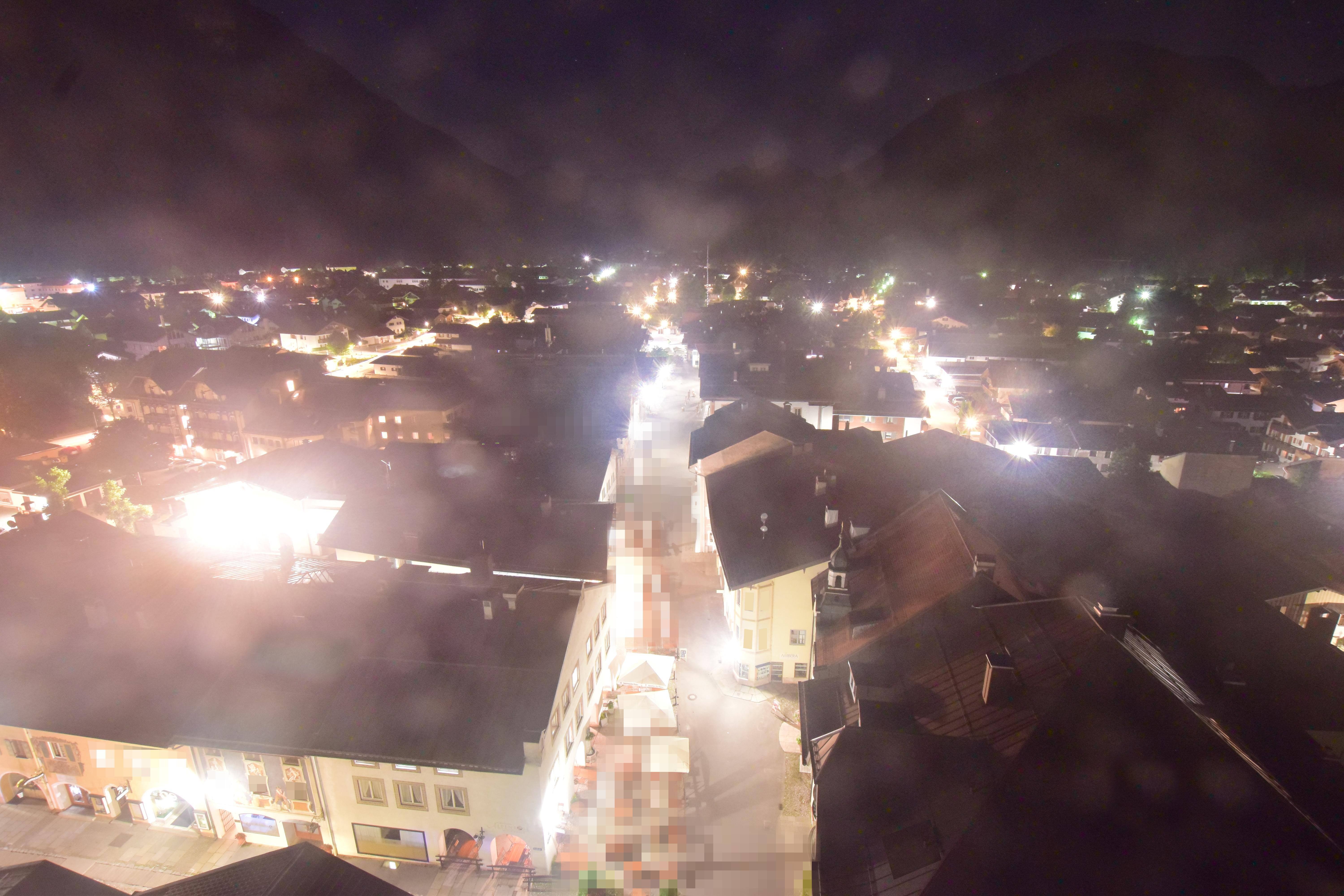 Archiv Foto Webcam Karwendel Mittenwald - Kirche