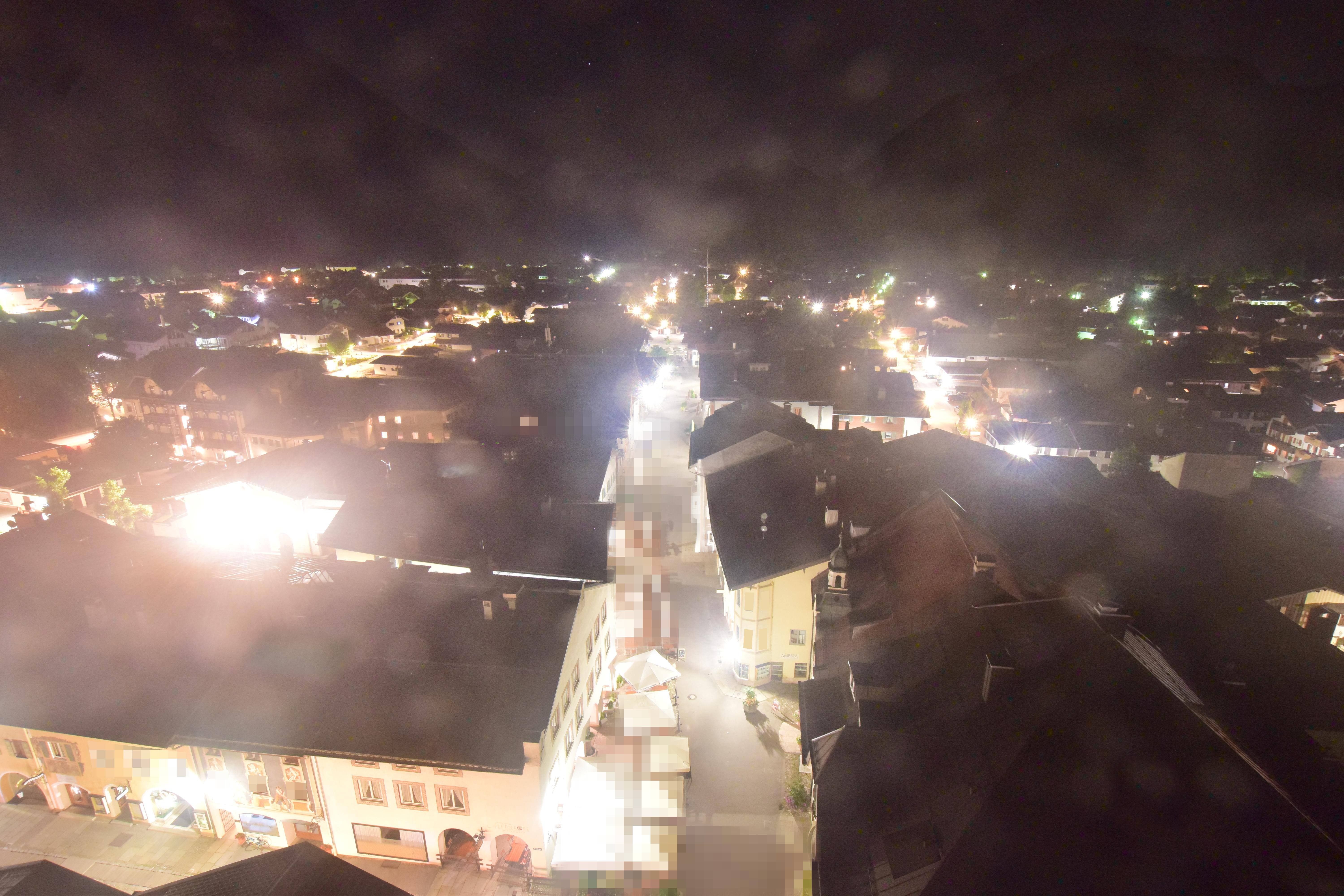 Archiv Foto Webcam Karwendel Mittenwald - Kirche